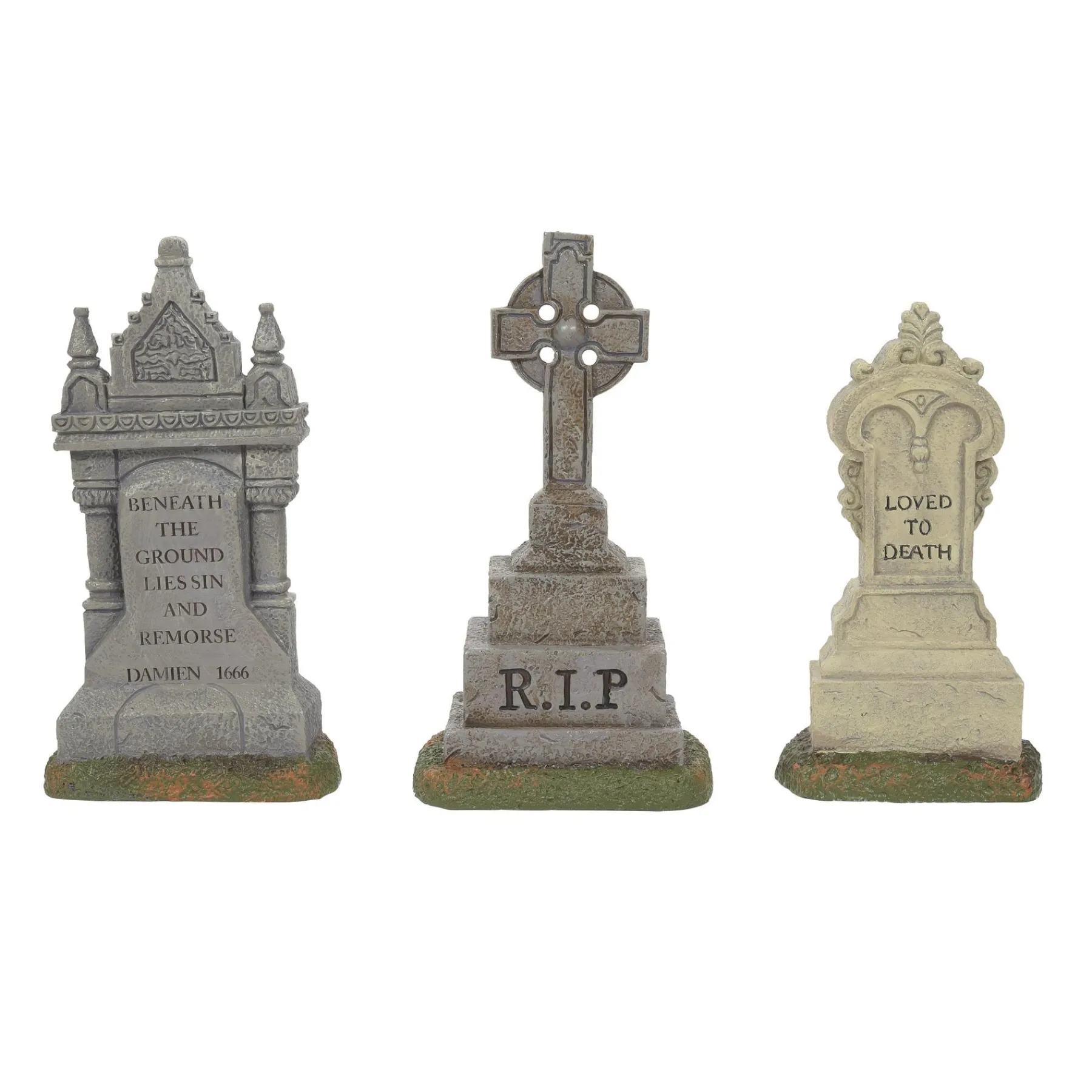 Department 56 Halloween Village Accessories>Imposing Monuments st/3