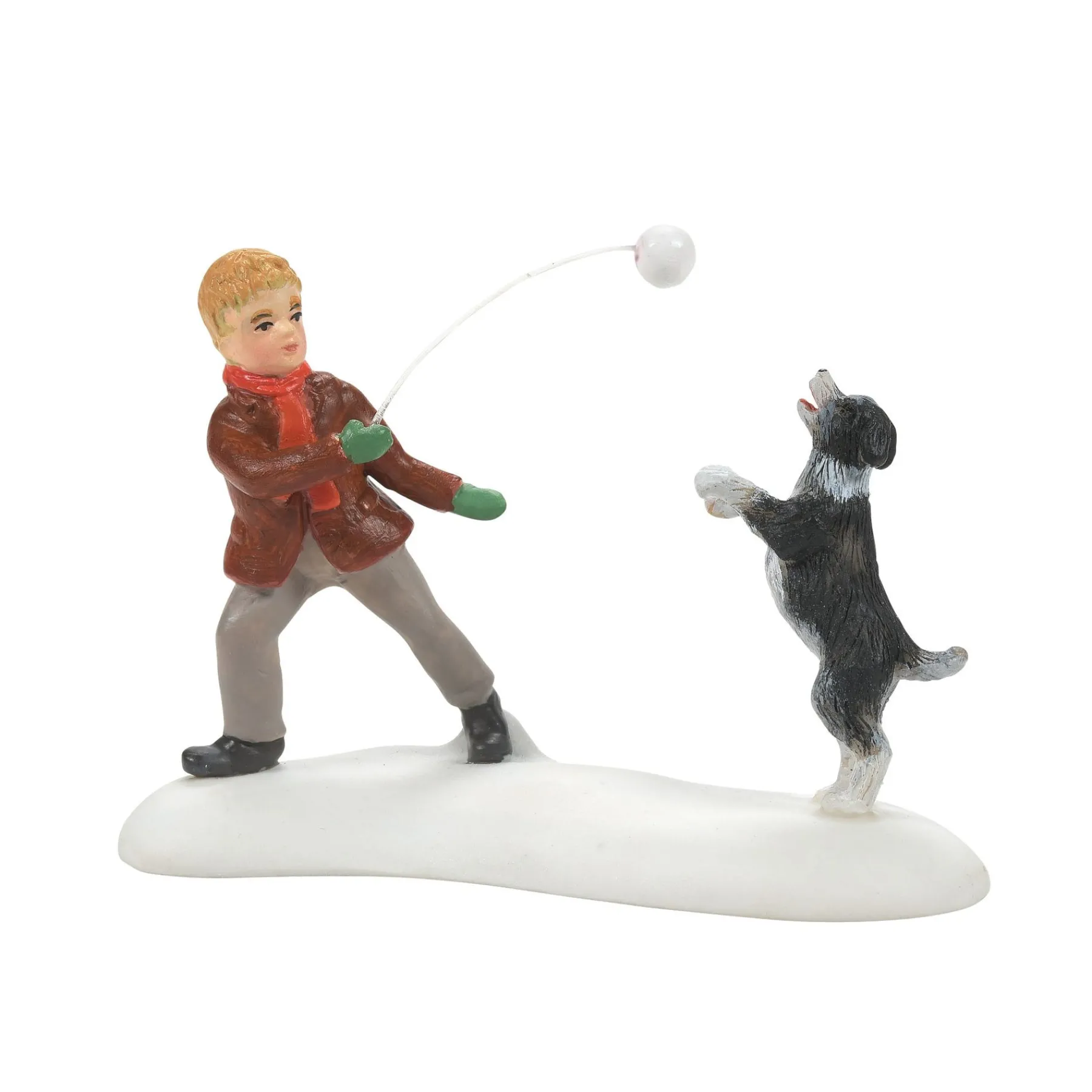 Department 56 Dickens Village Series>Winter Game of Catch