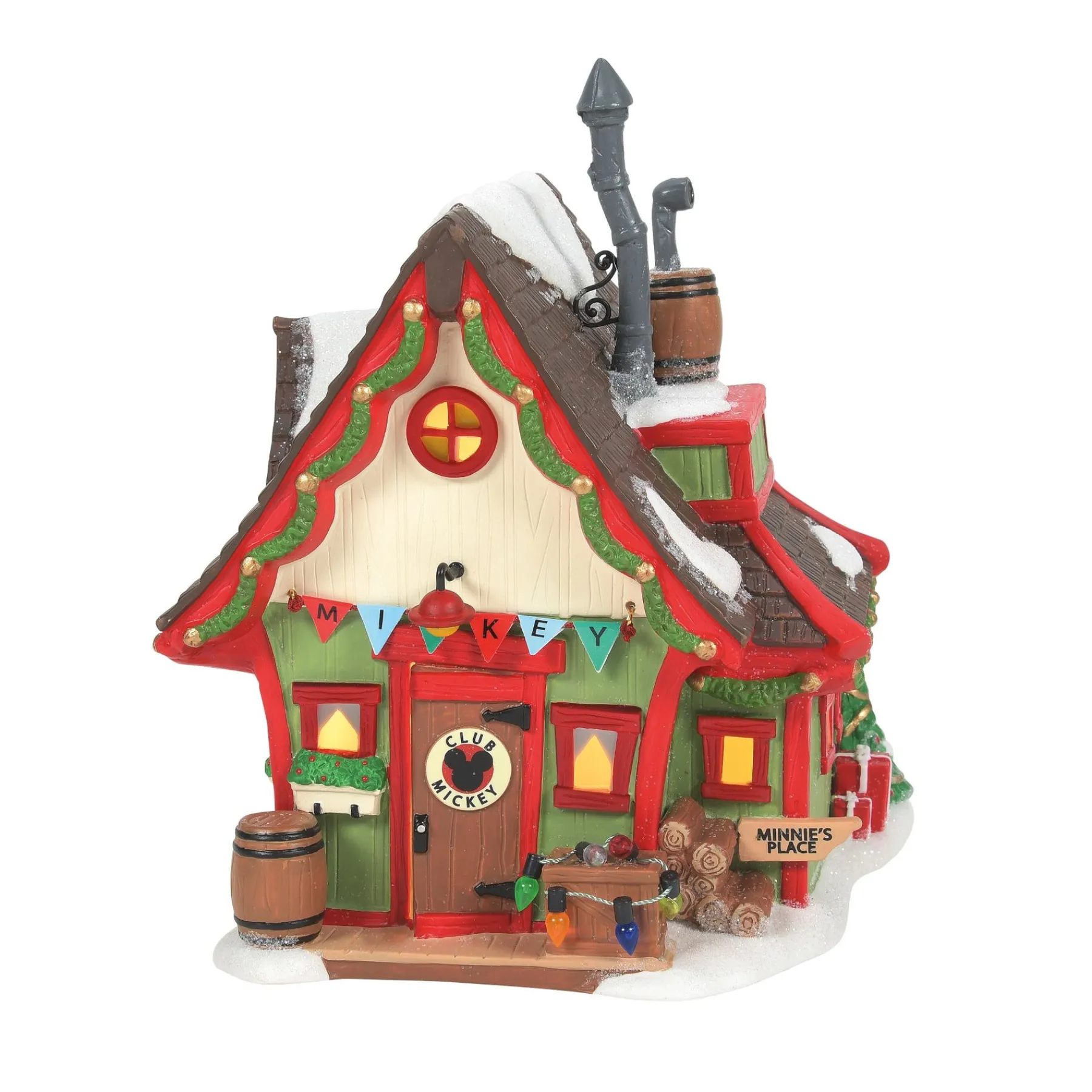 Department 56 Disney Village>Mickey's Clubhouse