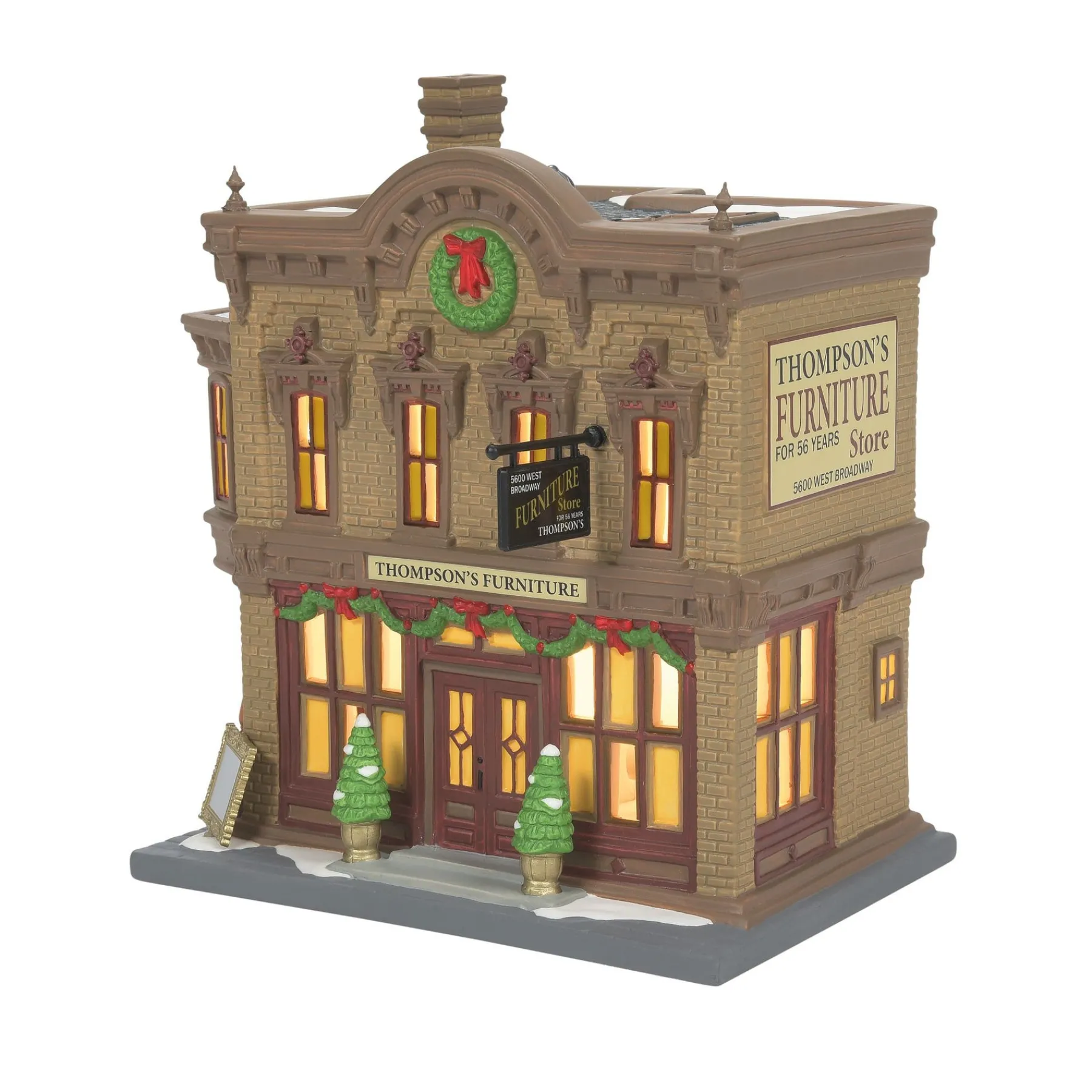 Department 56 Christmas In The City Series>Thompson's Furniture