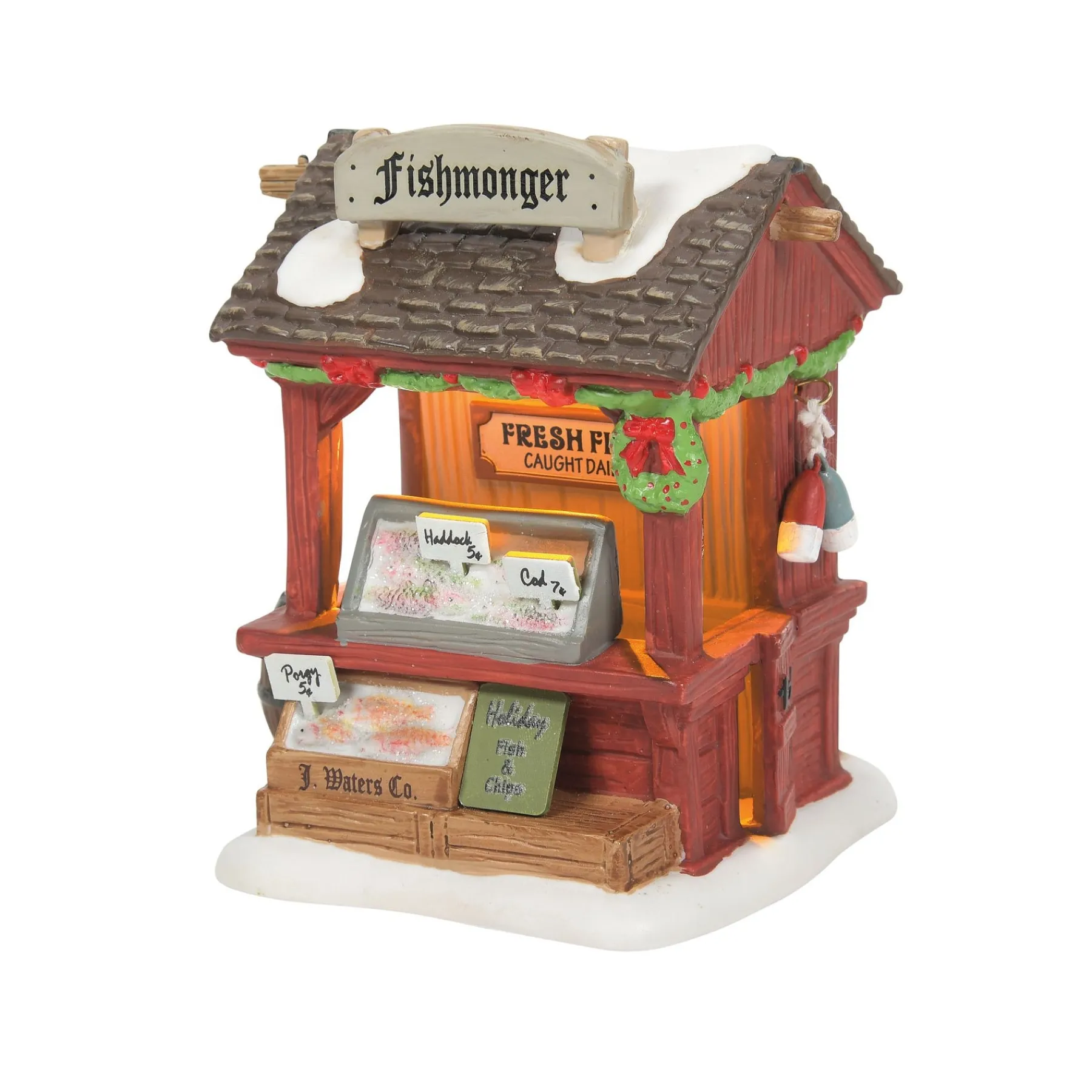 Department 56 Dickens Village Series>Fishmonger