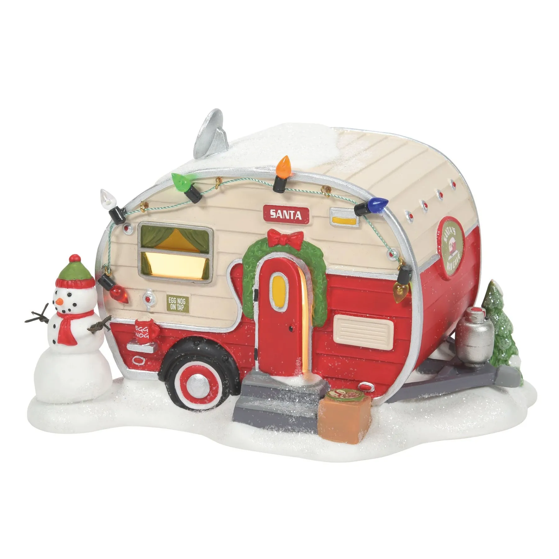 Department 56 North Pole Series>Santa's Man Cave