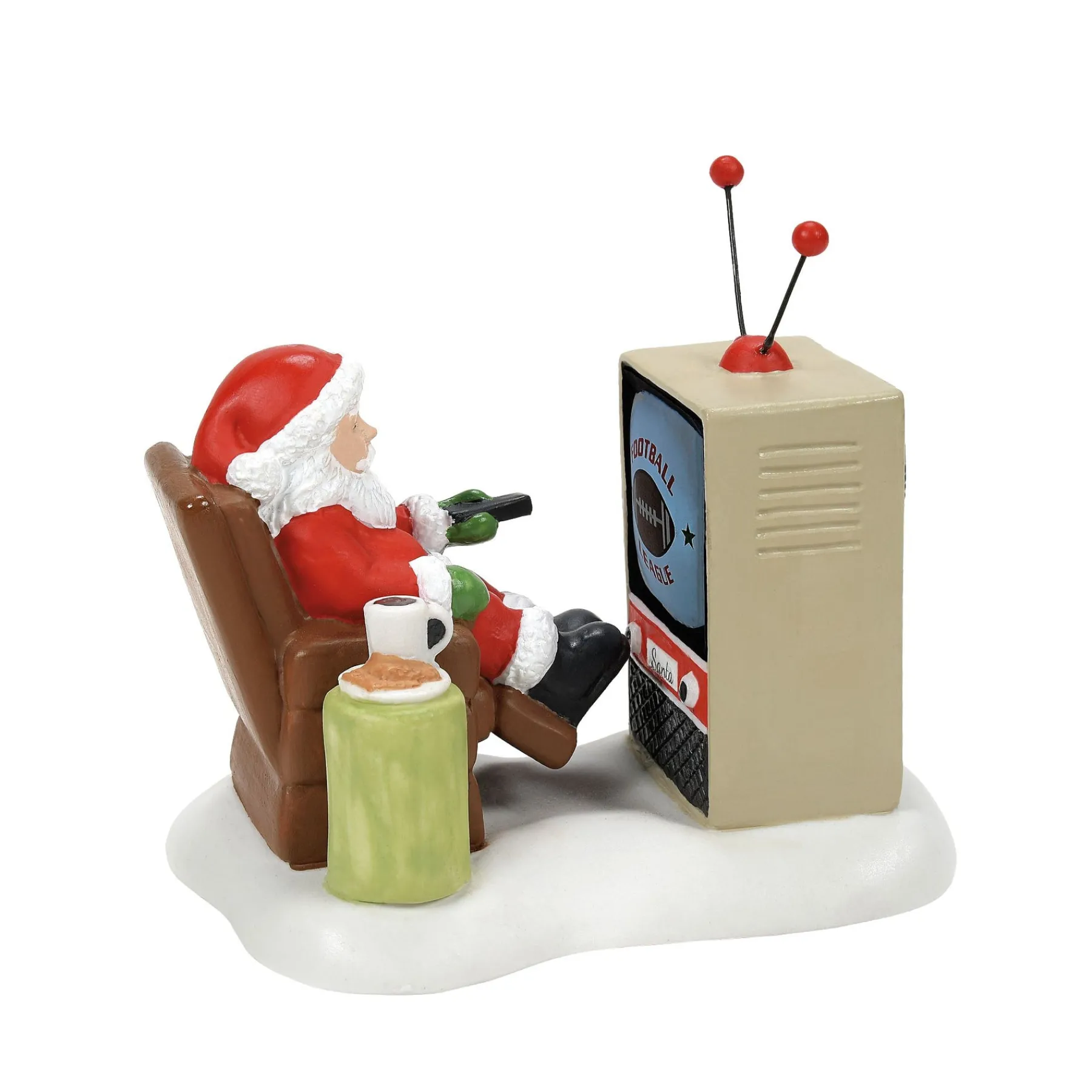 Department 56 North Pole Series>Santa At The Man Cave