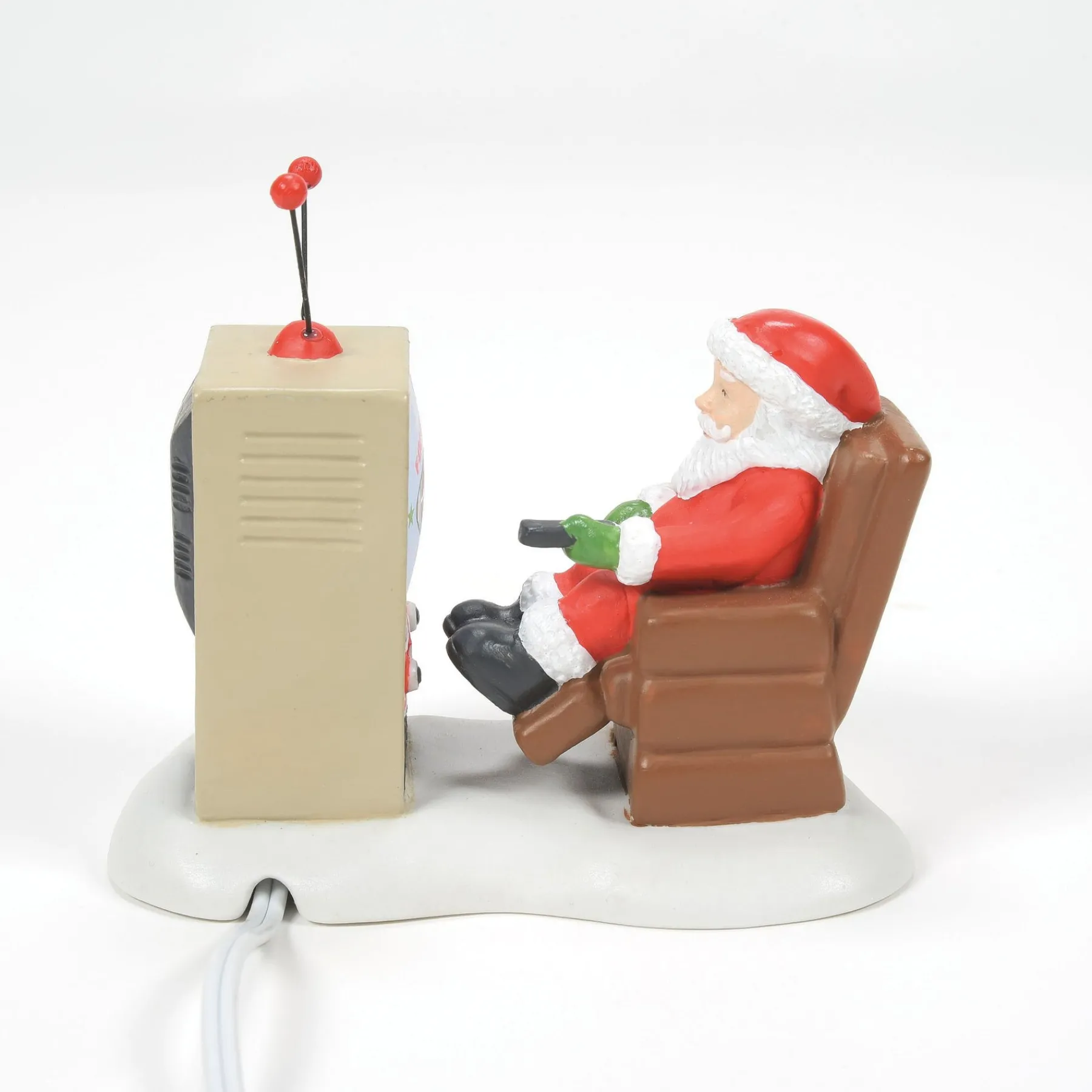 Department 56 North Pole Series>Santa At The Man Cave