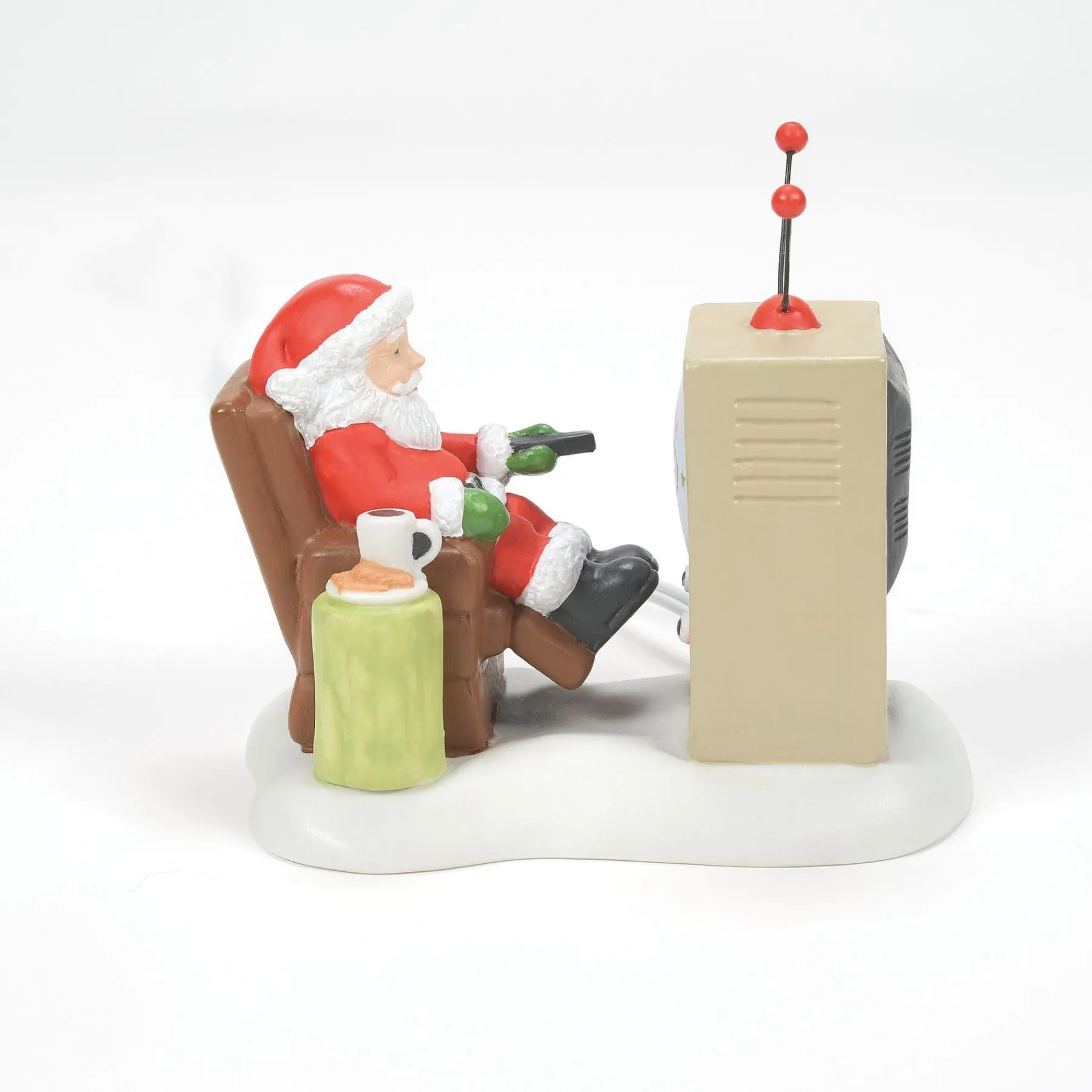 Department 56 North Pole Series>Santa At The Man Cave