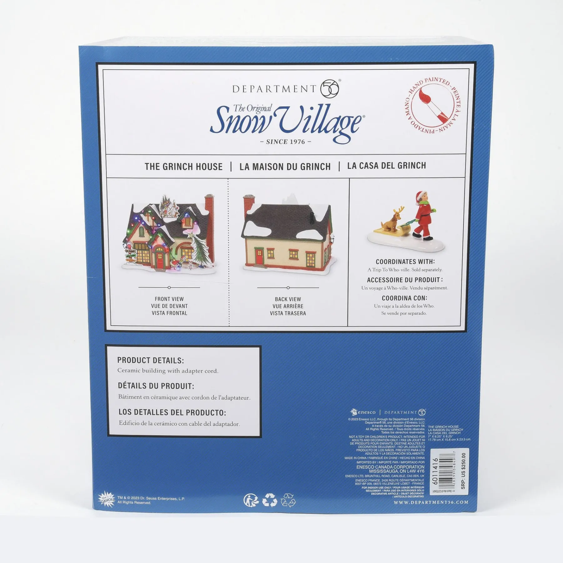 Department 56 The Original Snow Village>The Grinch House