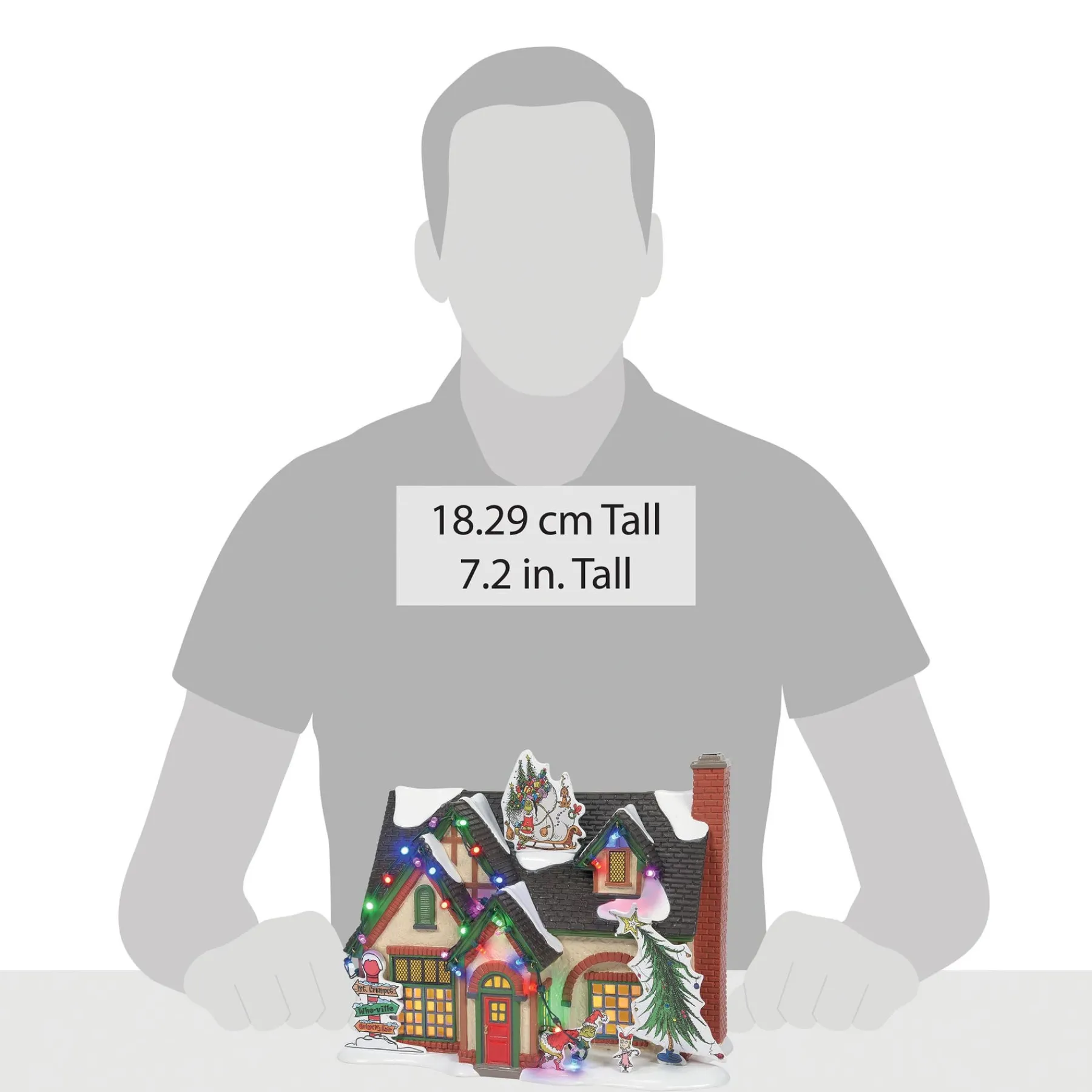 Department 56 The Original Snow Village>The Grinch House