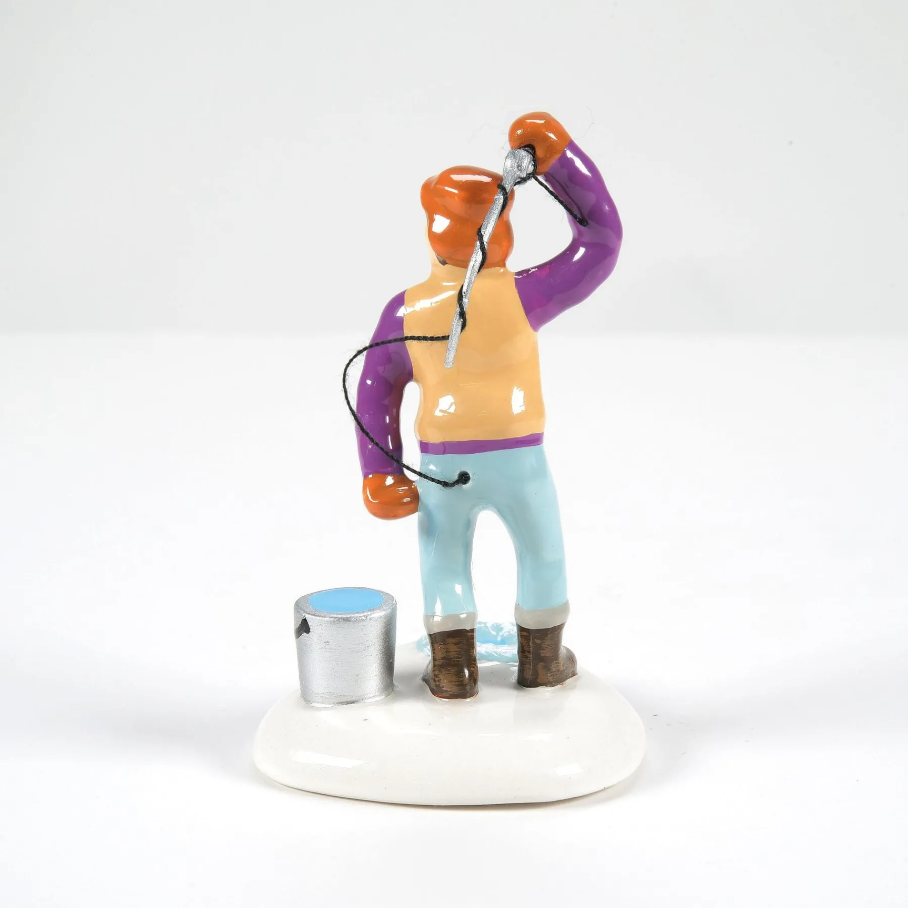 Department 56 The Original Snow Village>I May Hve Hooked A Big One