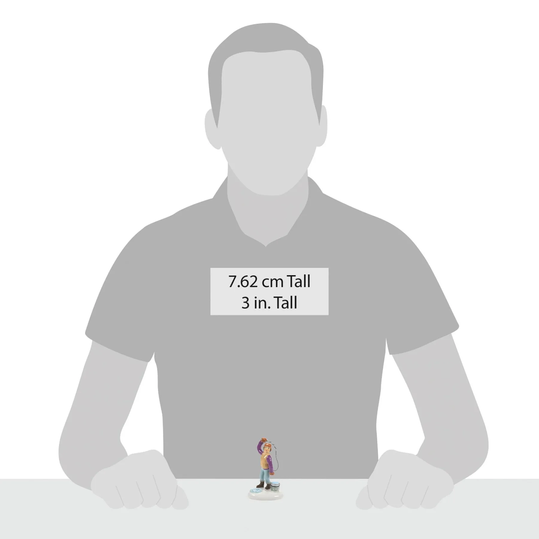 Department 56 The Original Snow Village>I May Hve Hooked A Big One