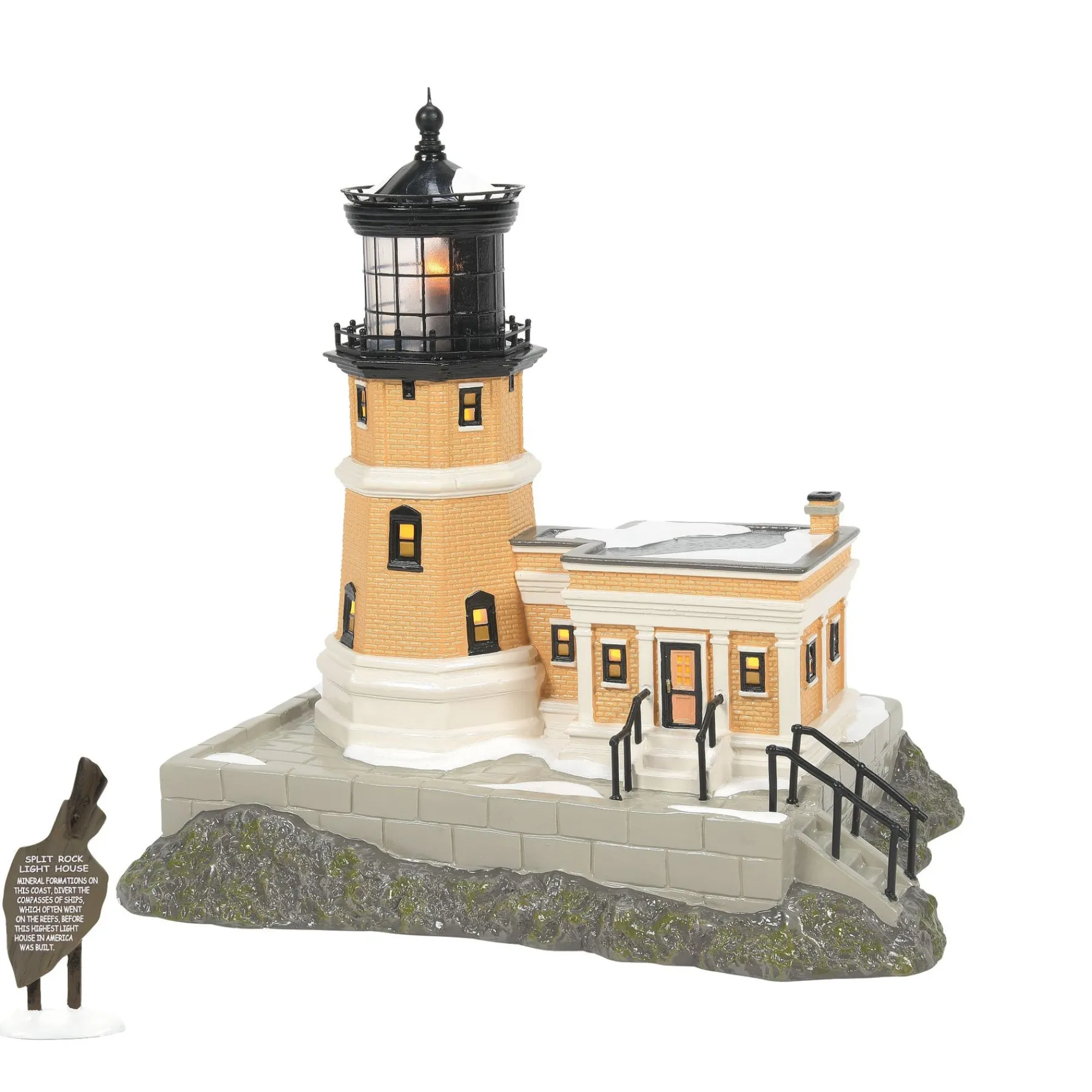 Department 56 The Original Snow Village>Split Rock Lighthouse st/2