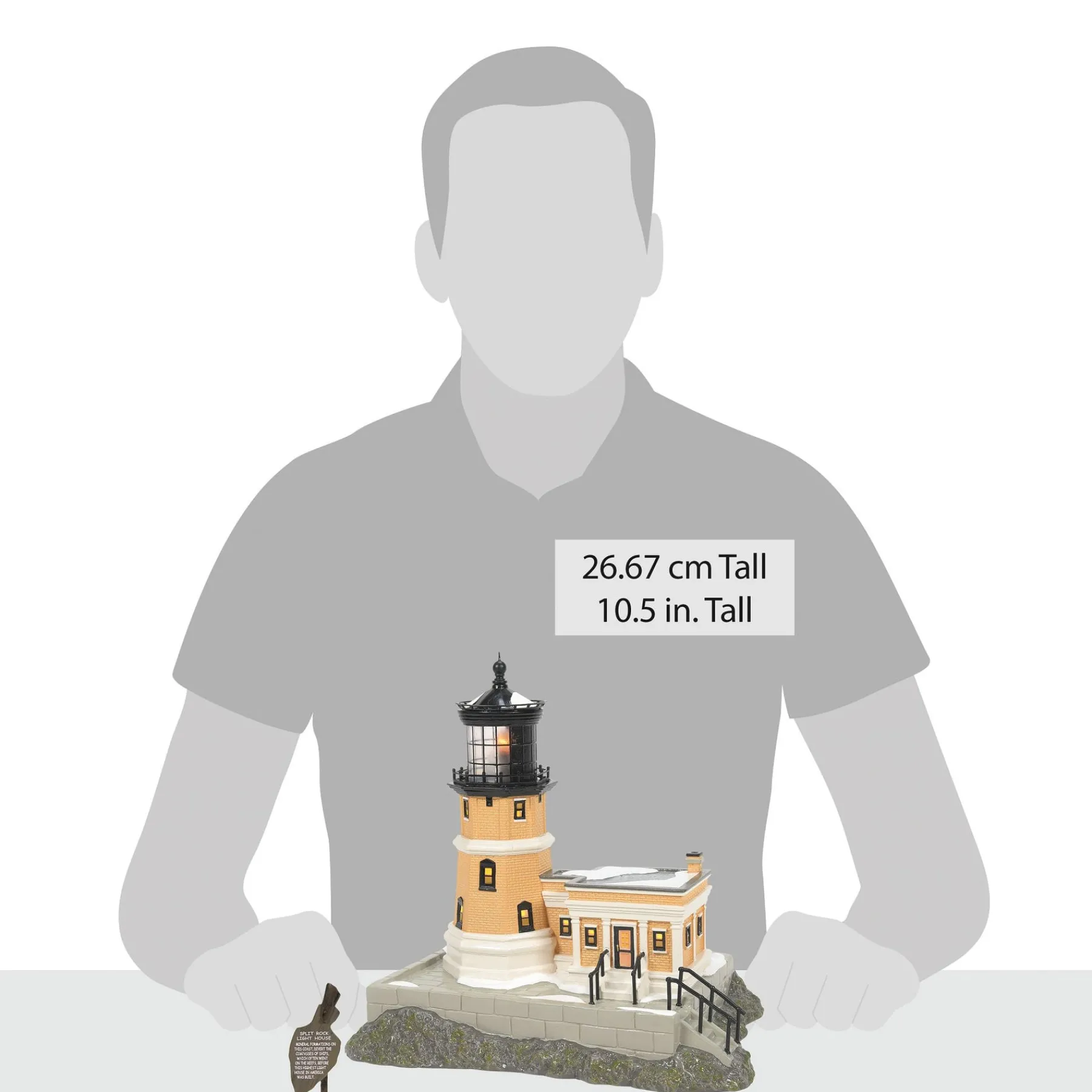 Department 56 The Original Snow Village>Split Rock Lighthouse st/2