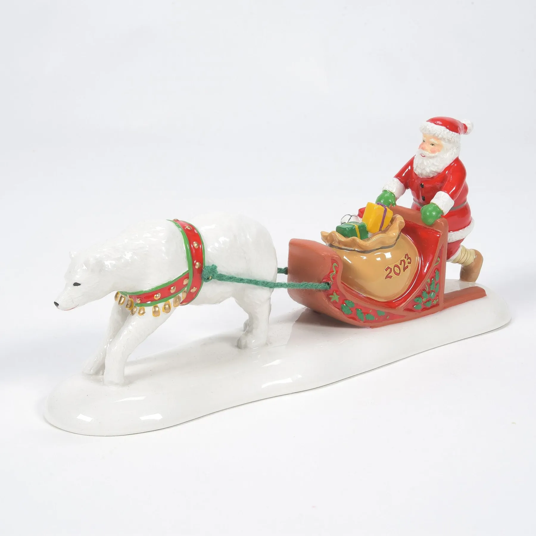 Department 56 The Original Snow Village>Santa Comes To Town 2023