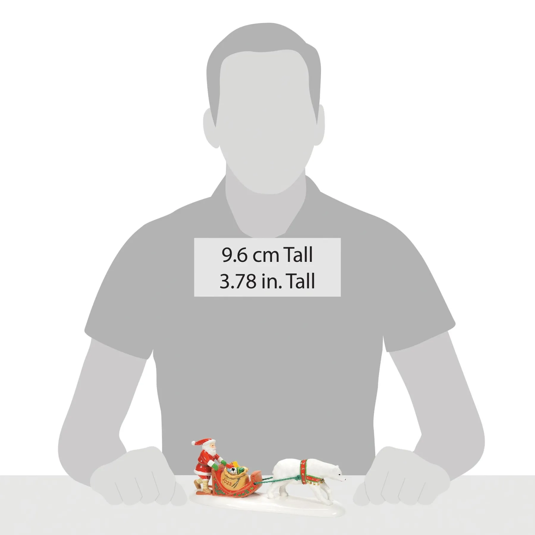 Department 56 The Original Snow Village>Santa Comes To Town 2023