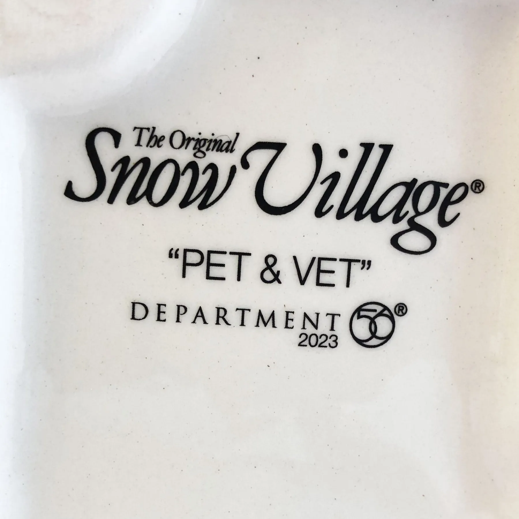 Department 56 The Original Snow Village>Pet & Vet