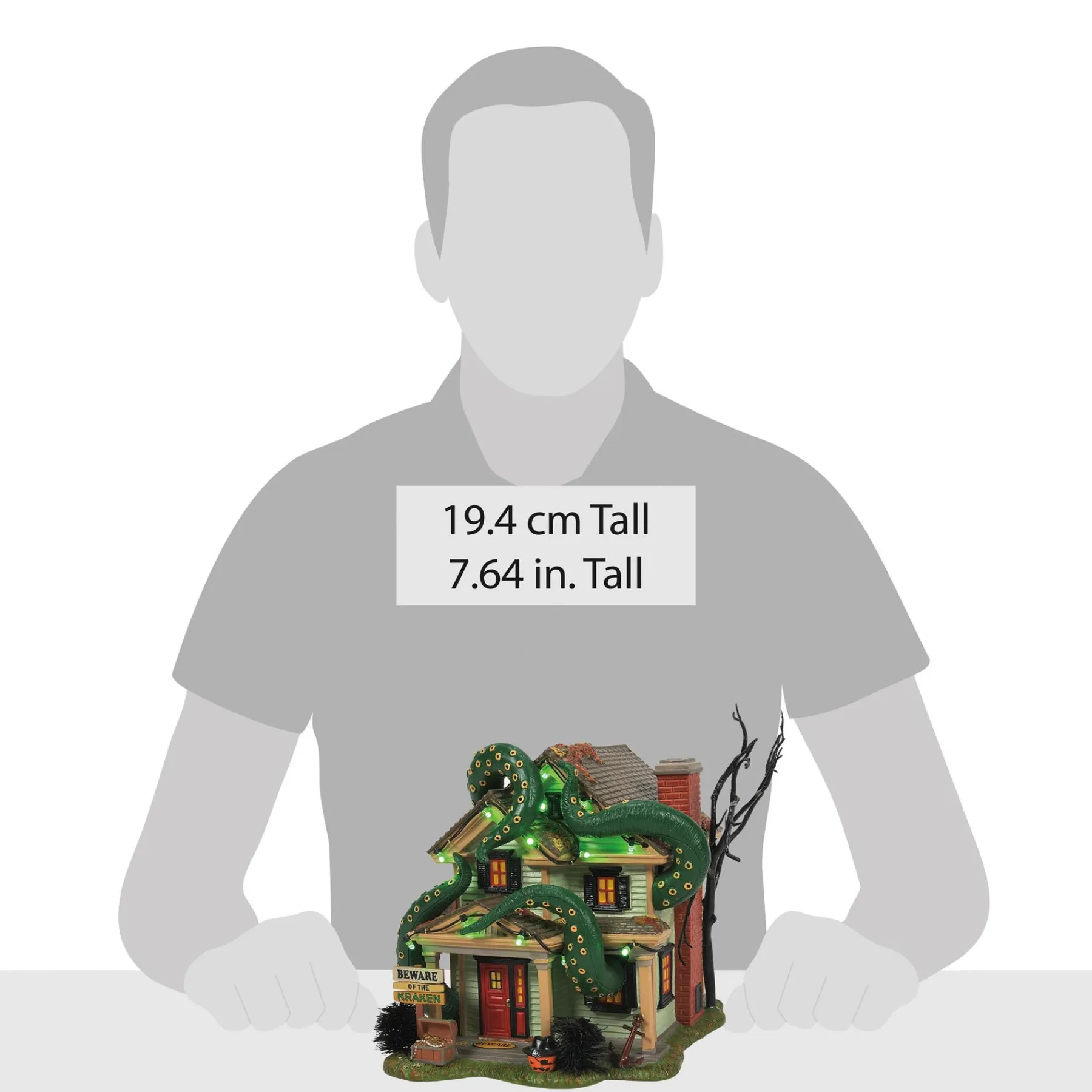 Department 56 Snow Village Halloween>The Kraken House