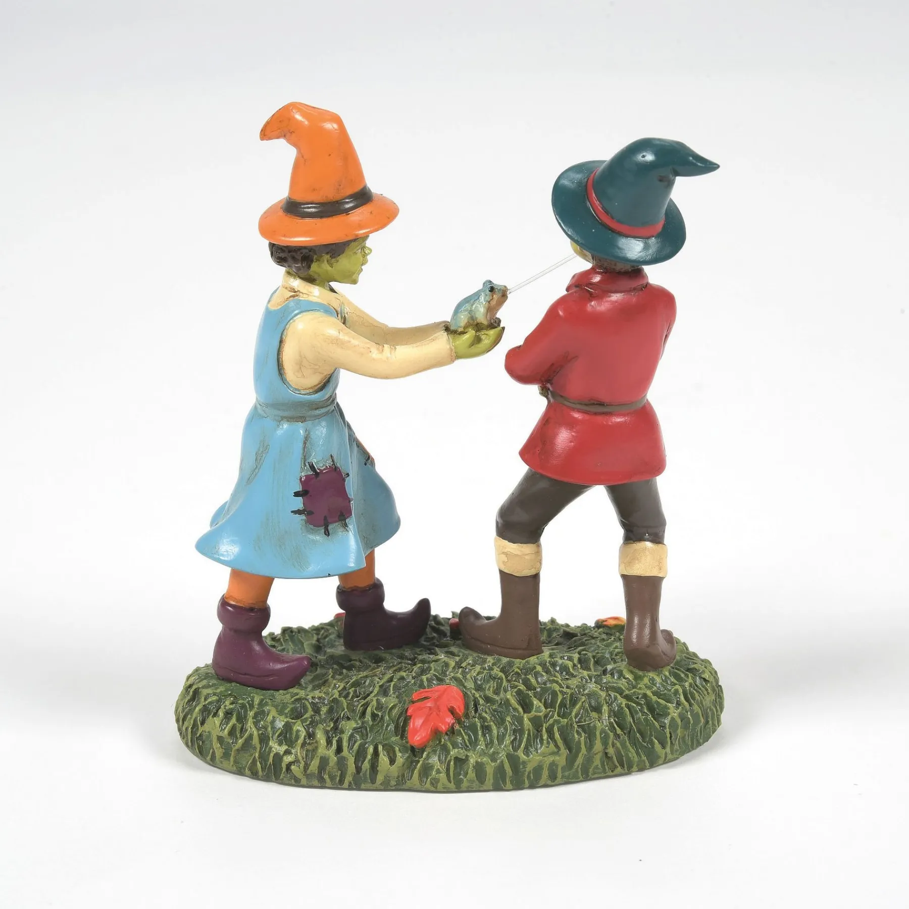 Department 56 Snow Village Halloween>The Squirting Frog Trick