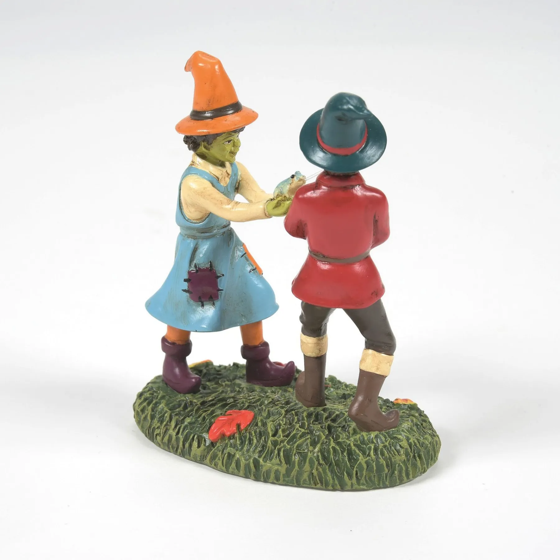 Department 56 Snow Village Halloween>The Squirting Frog Trick