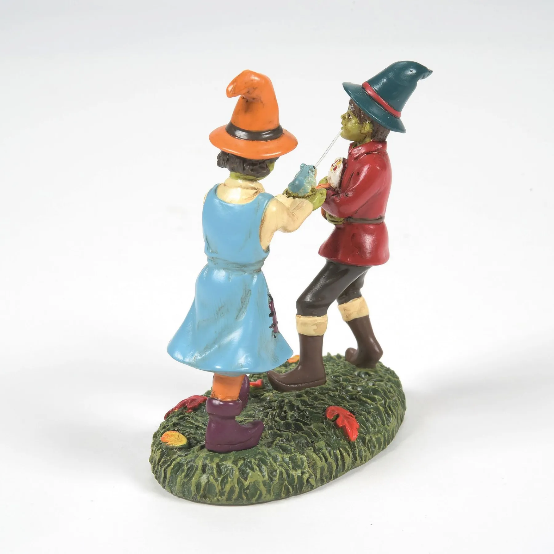 Department 56 Snow Village Halloween>The Squirting Frog Trick