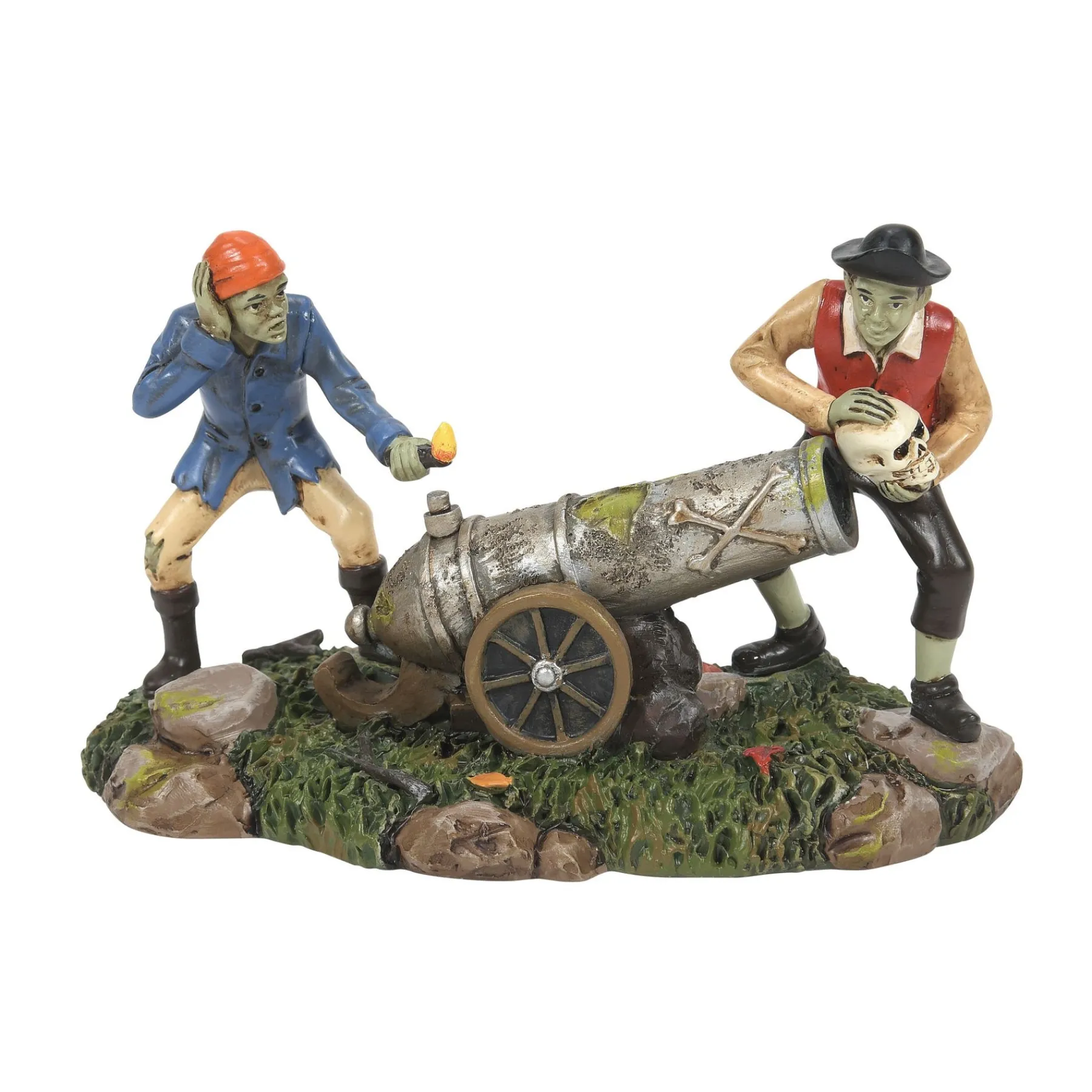 Department 56 Snow Village Halloween>Explosive Skullduggery