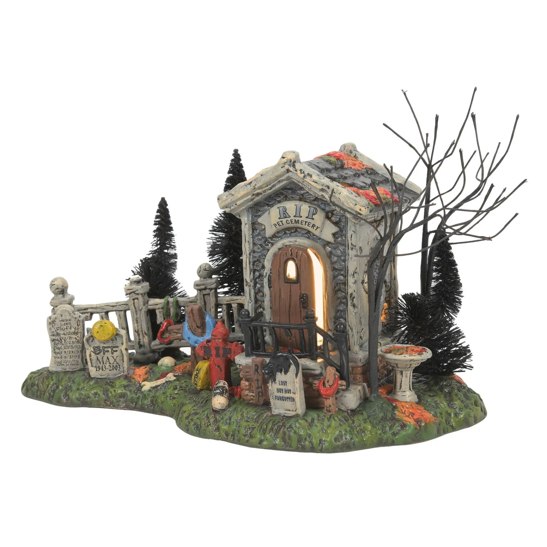 Department 56 Snow Village Halloween>R.I.P. Cemetery