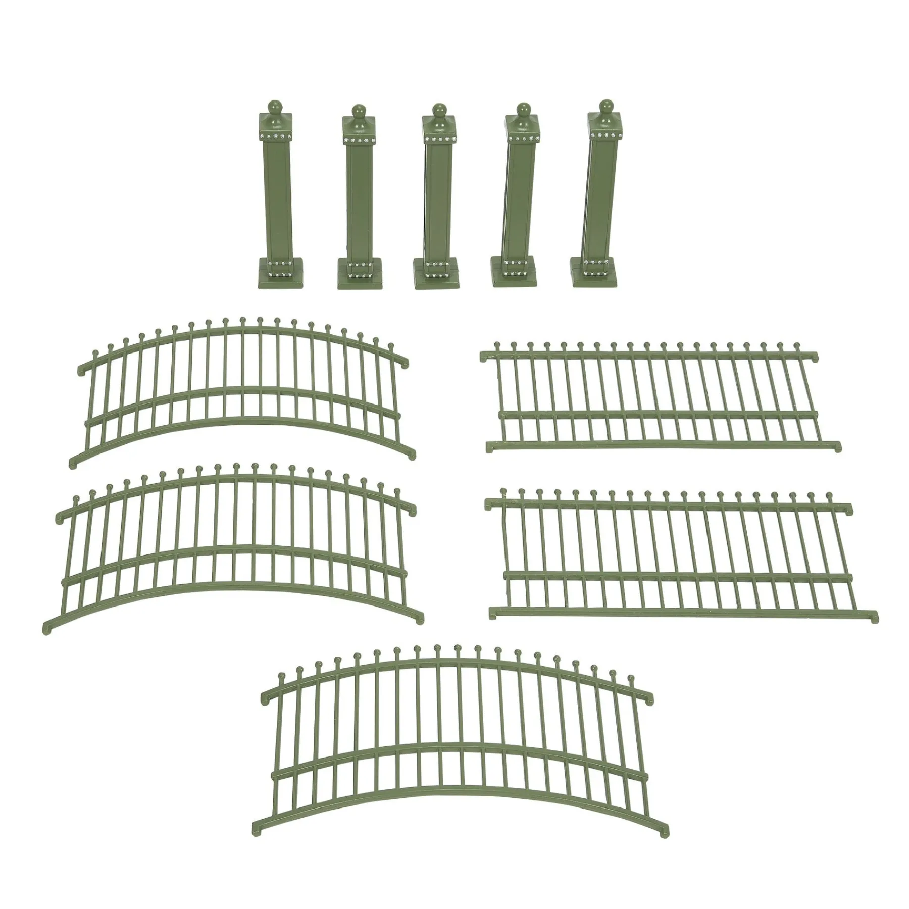 Department 56 Village Accessories>Zoological Gardens Fence st/10