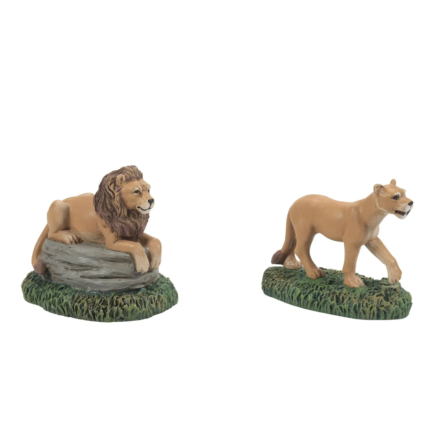 Department 56 Village Accessories>Zoological Gardens Lions st2