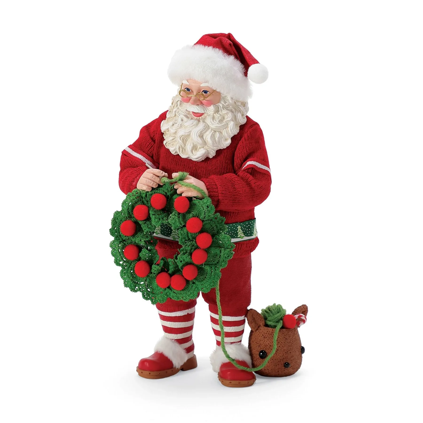 Department 56 Sports & Leisure>Wreath In Progress