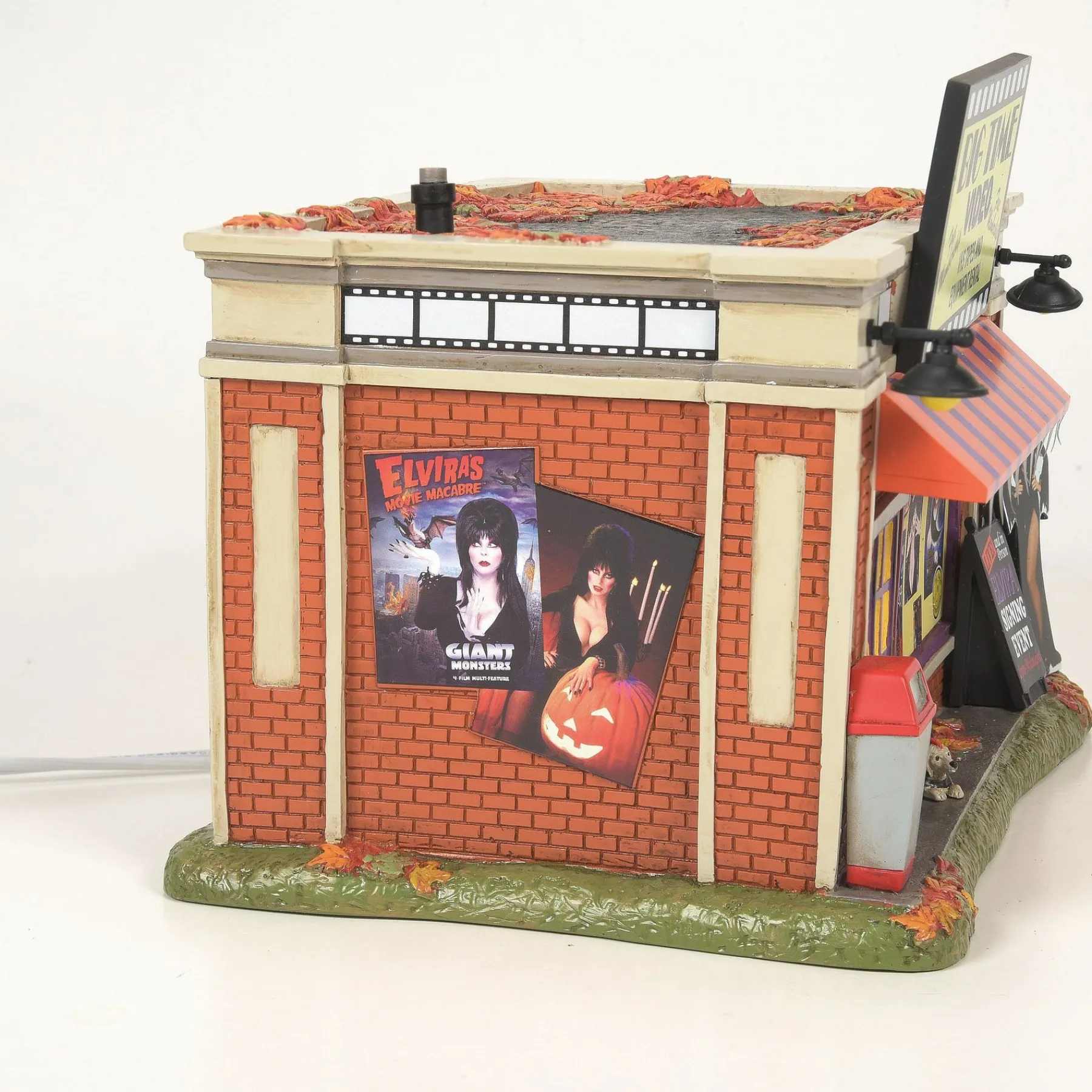 Department 56 Hot Properties Village>Elvira's Big Time Video Store