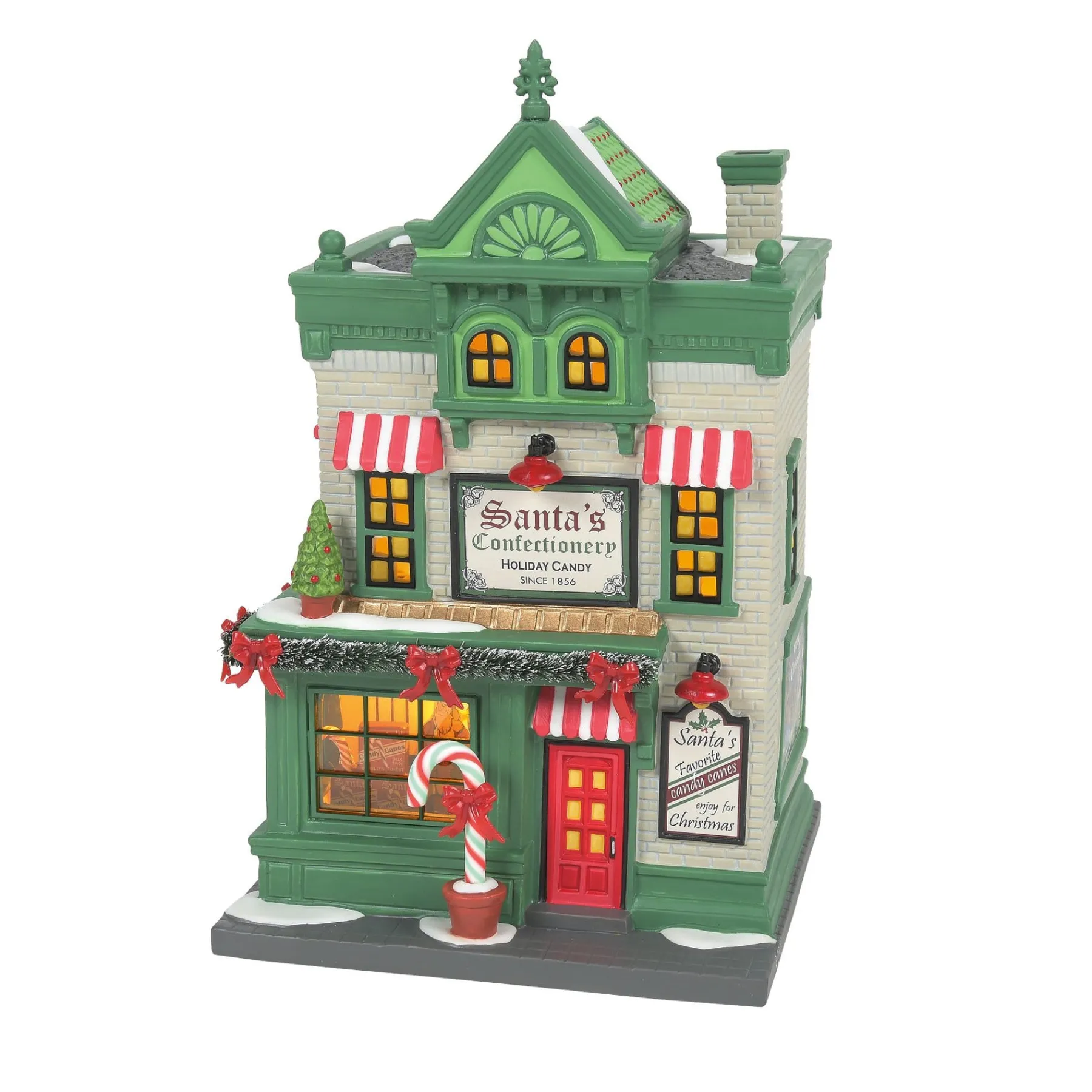 Department 56 Christmas In The City Series>Santa's Corner Confectionery