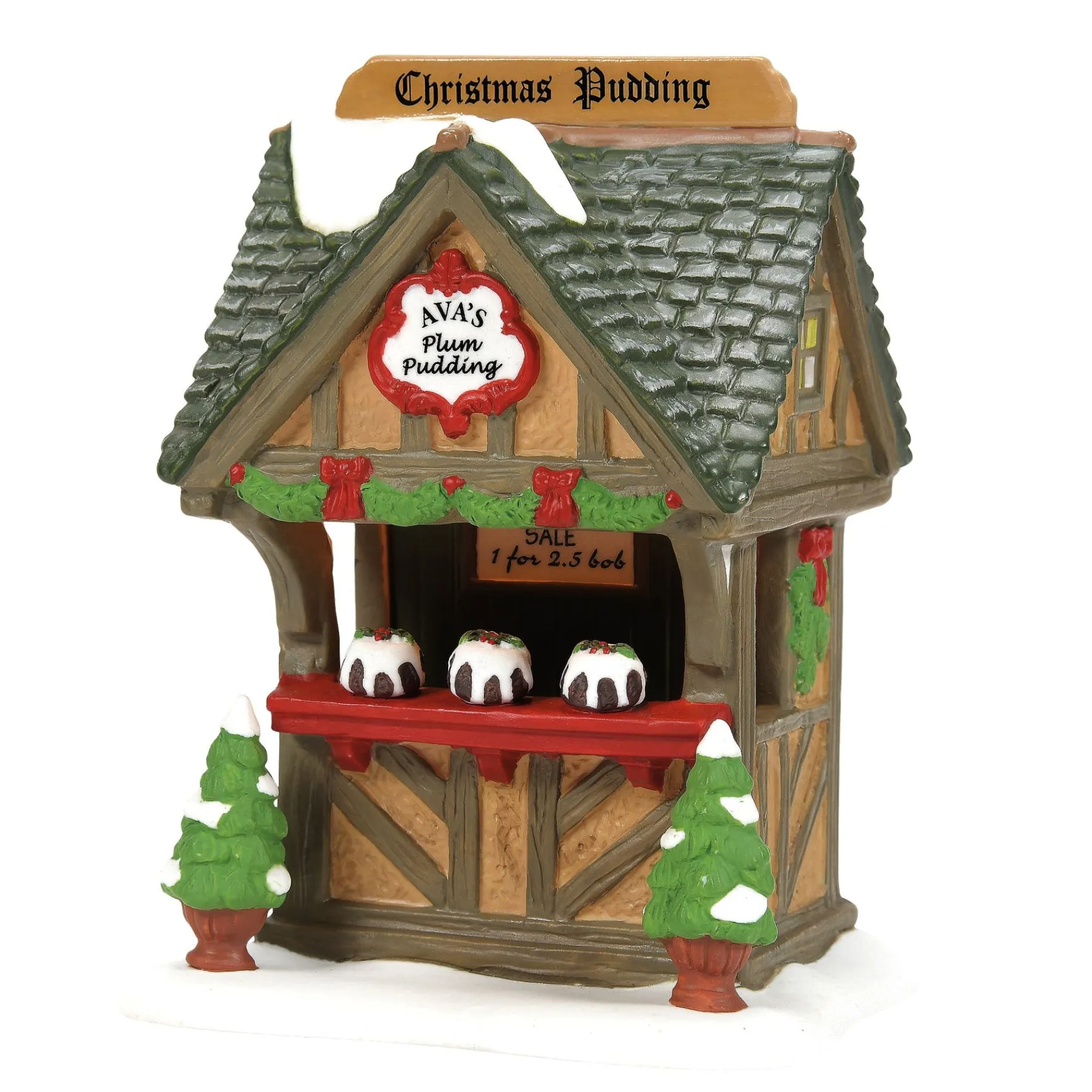 Department 56 Dickens Village Series>Ava's Plum Pudding