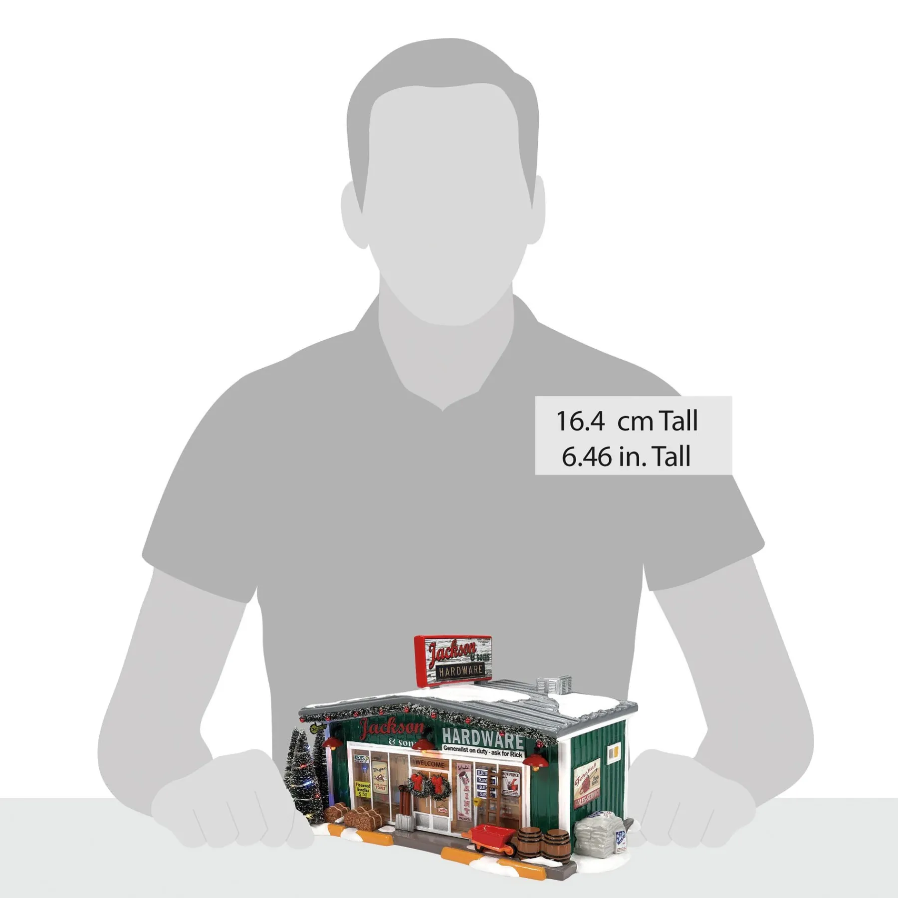 Department 56 The Original Snow Village>Jackson & Sons Hardware