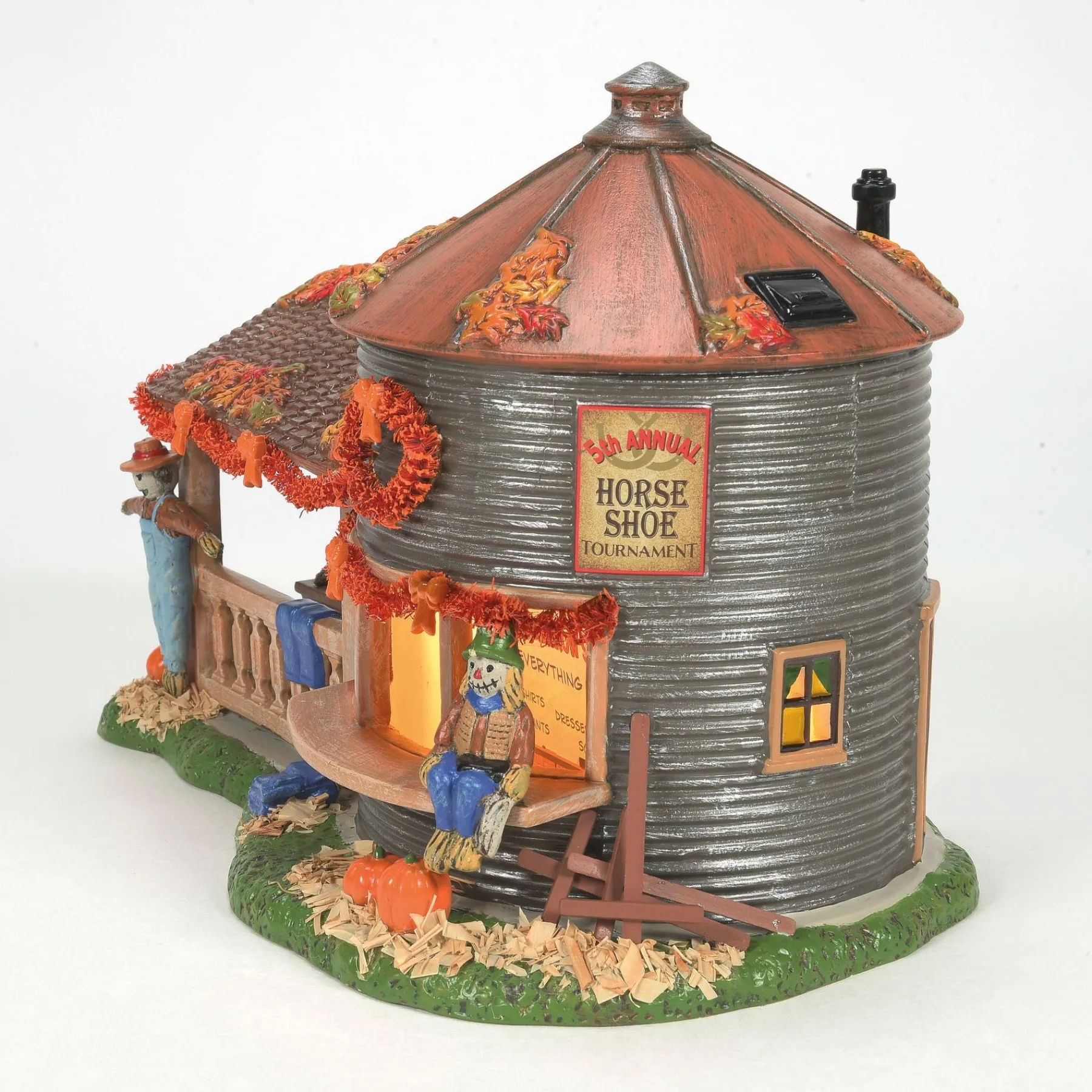 Department 56 Snow Village Halloween>Make & Take Scarecrow Shack