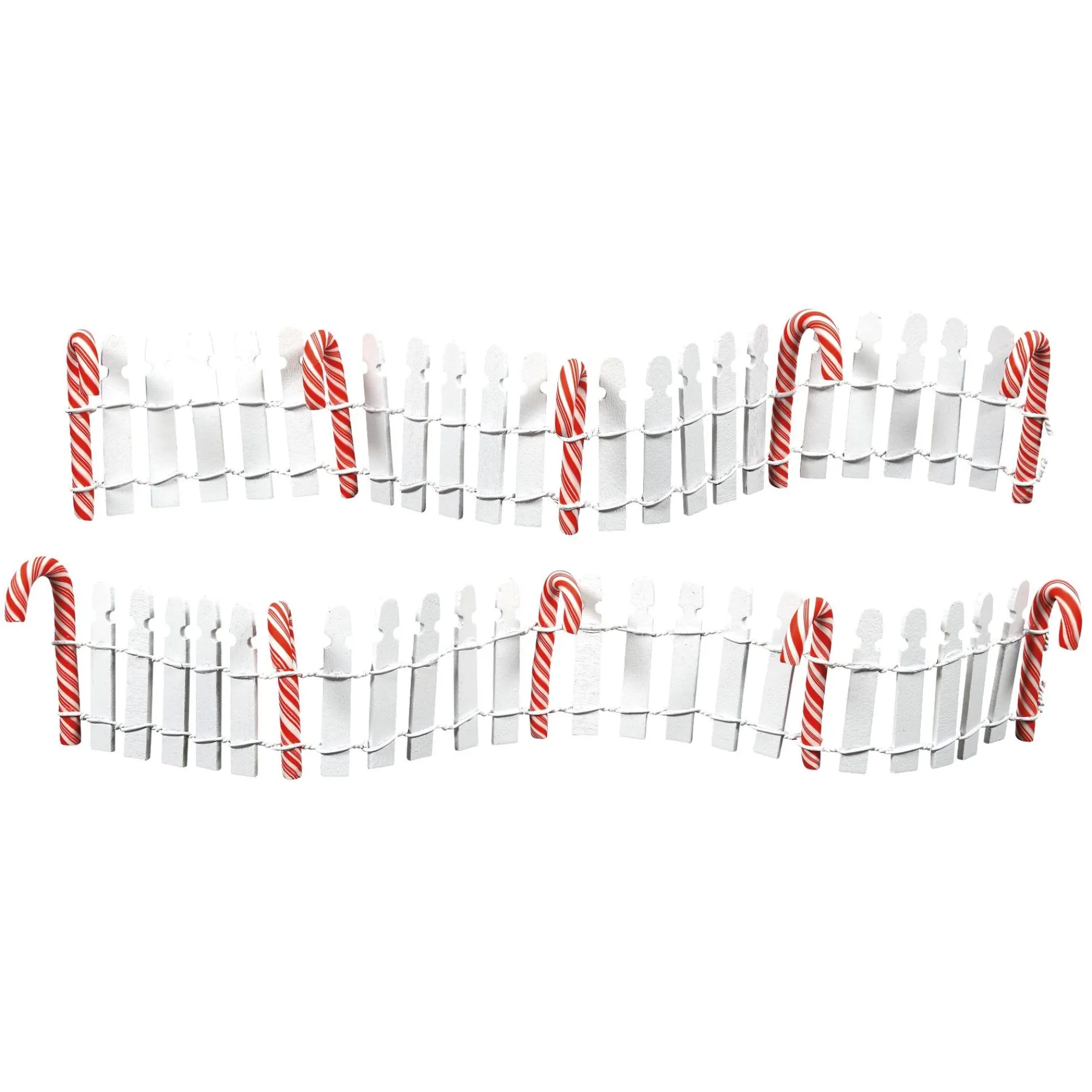Department 56 Village Accessories>Delicious Candy Cane Fence