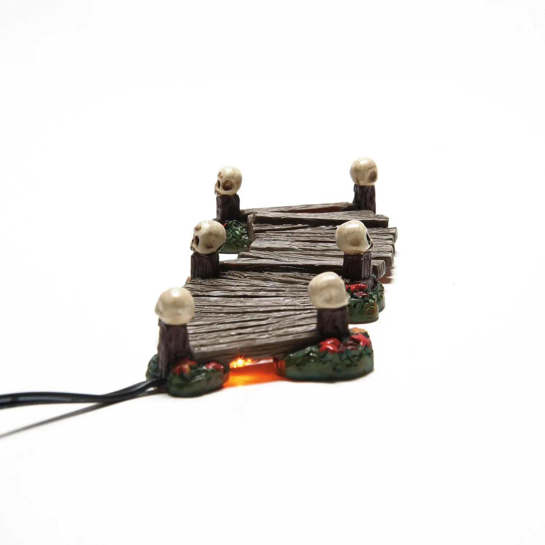 Department 56 Halloween Village Accessories>LIT Haunted Boardwalk