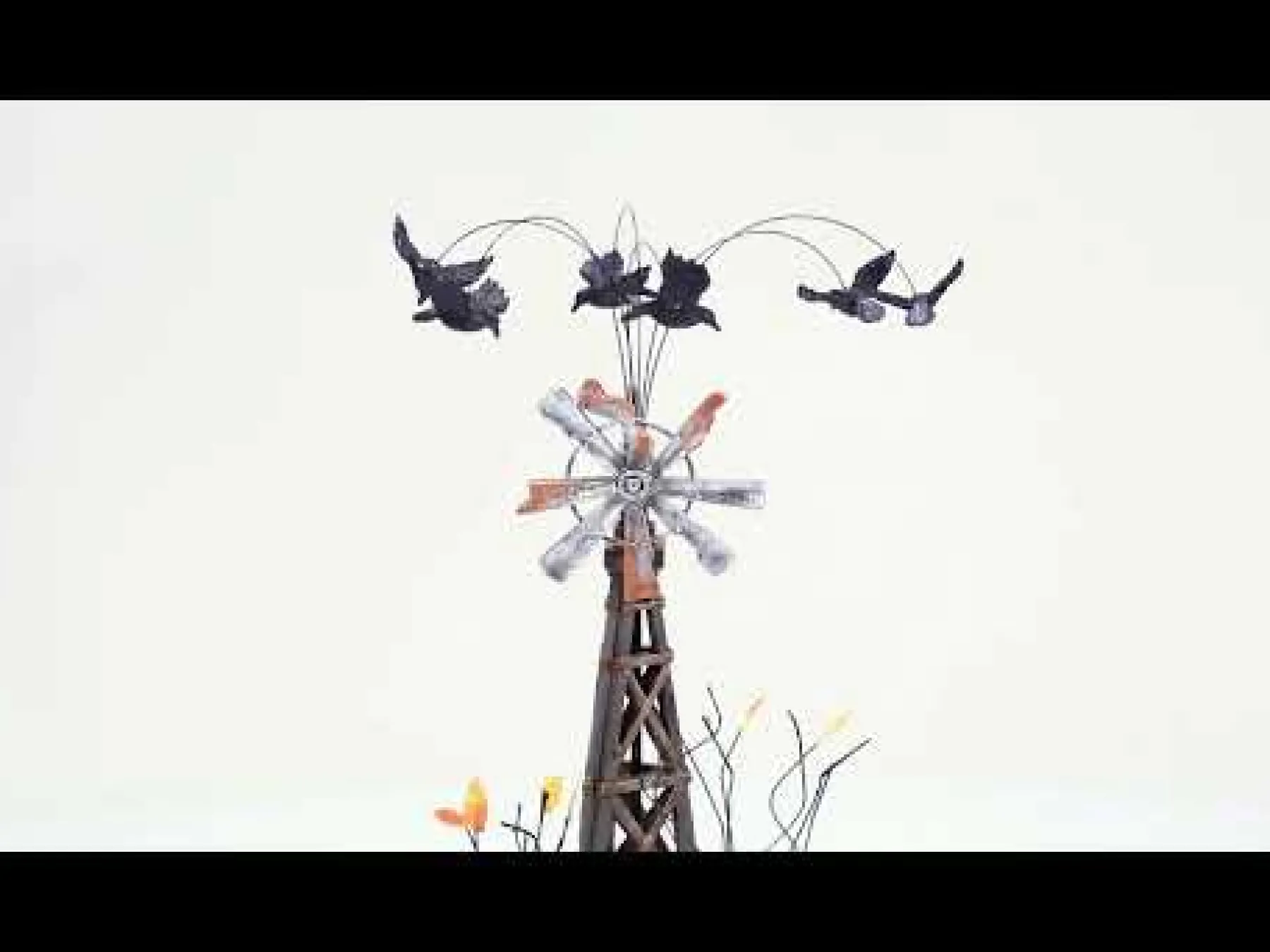 Department 56 Halloween Village Accessories>A Chill In The Air Weathervane