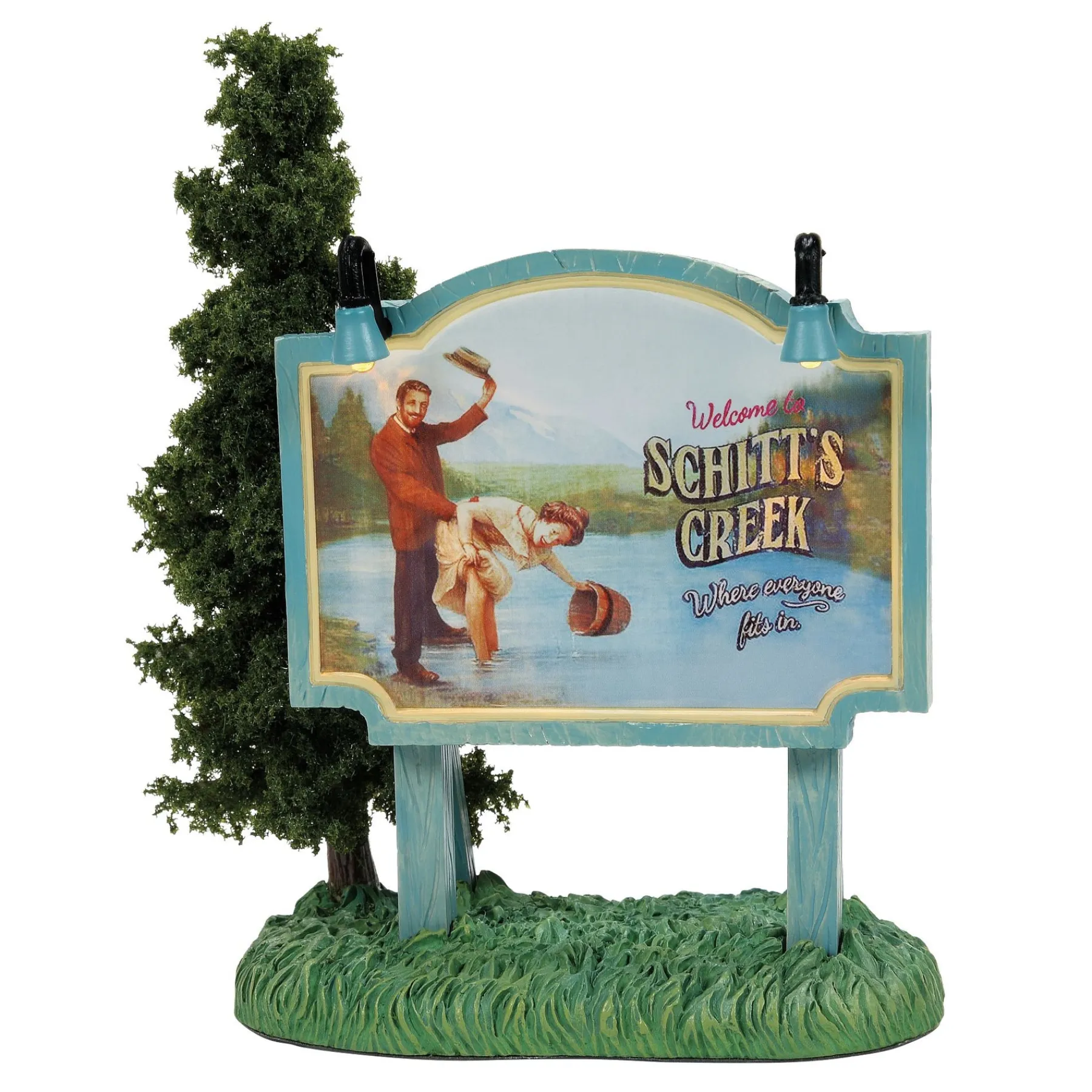 Department 56 Hot Properties Village>Where Everyone Fits In