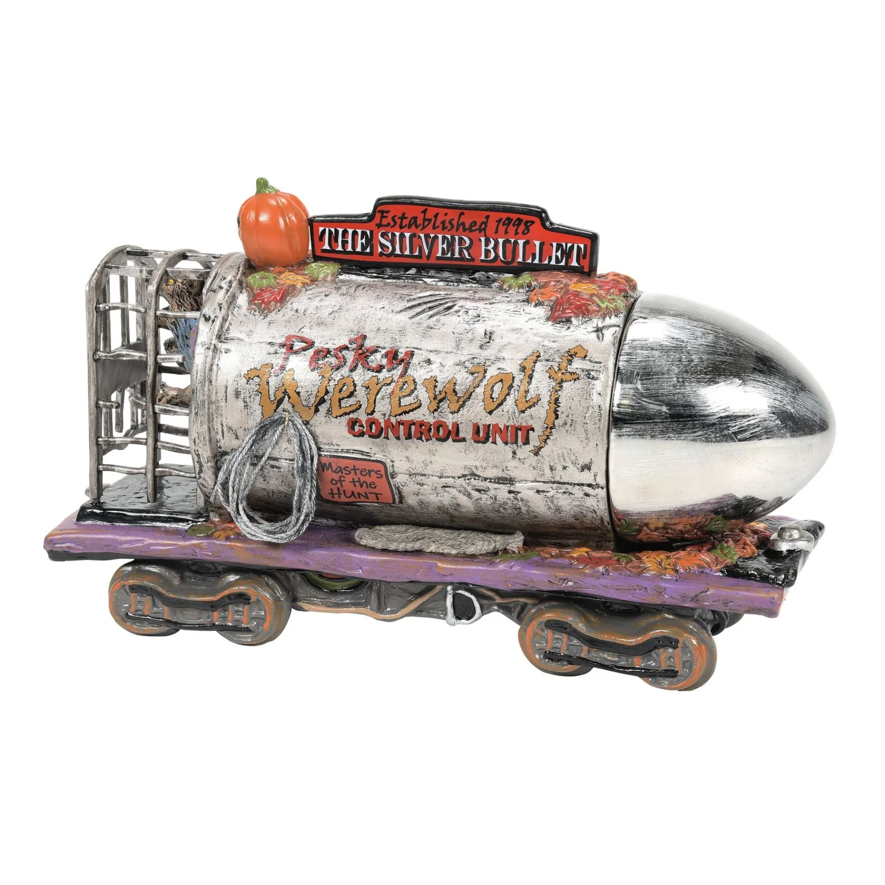 Department 56 Snow Village Halloween>The Silver Bullet, 25th Anniv