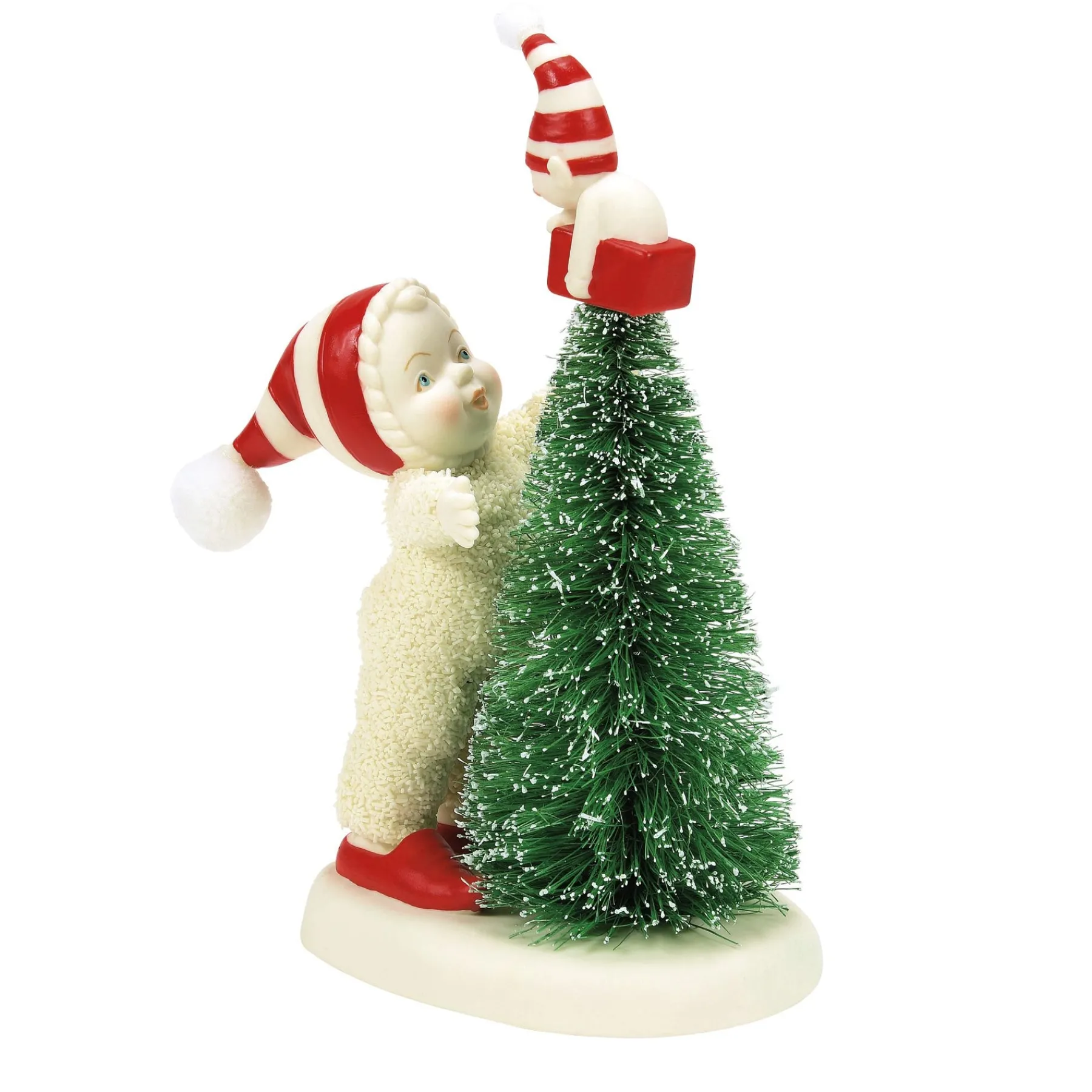 Department 56 Snowbabies Classic Collection|Snowbabies Christmas Jubilee Collection>Quit Elfing Around!