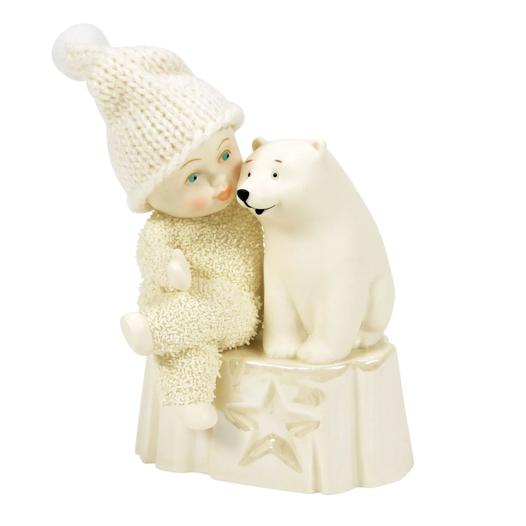 Department 56 Snowbabies Polar Shores Collection|Snowbabies Classic Collection>Polar Bear Snuggles