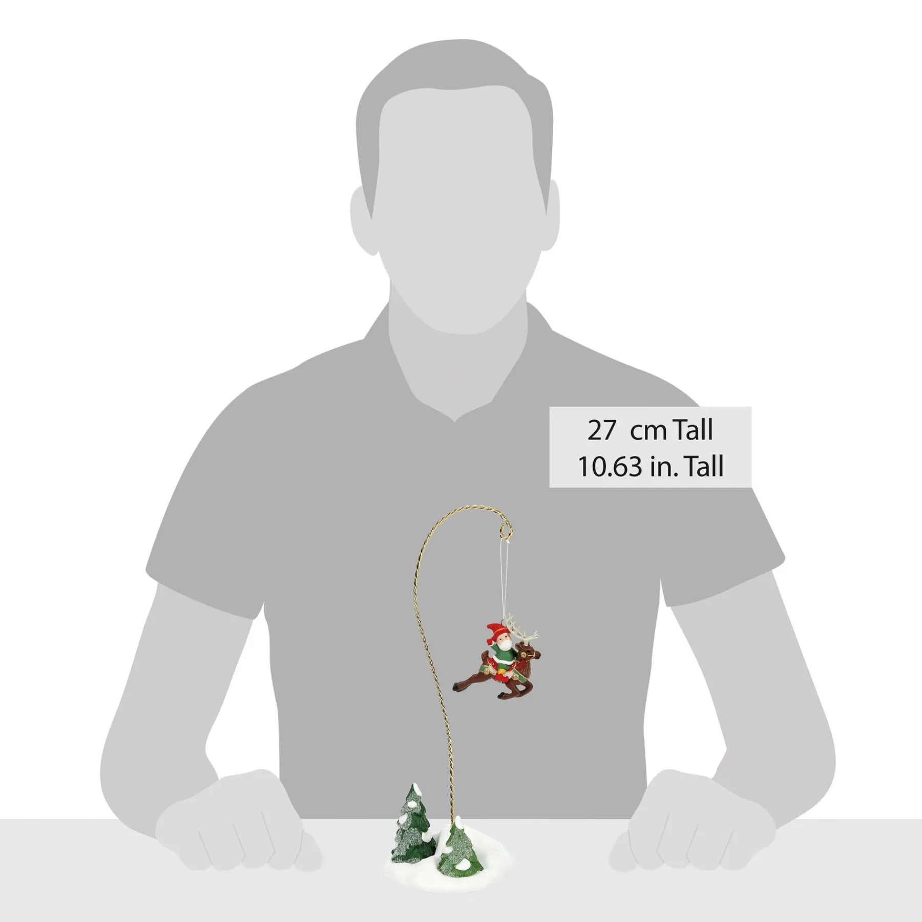 Department 56 North Pole Series>Elf Testflight Aerial