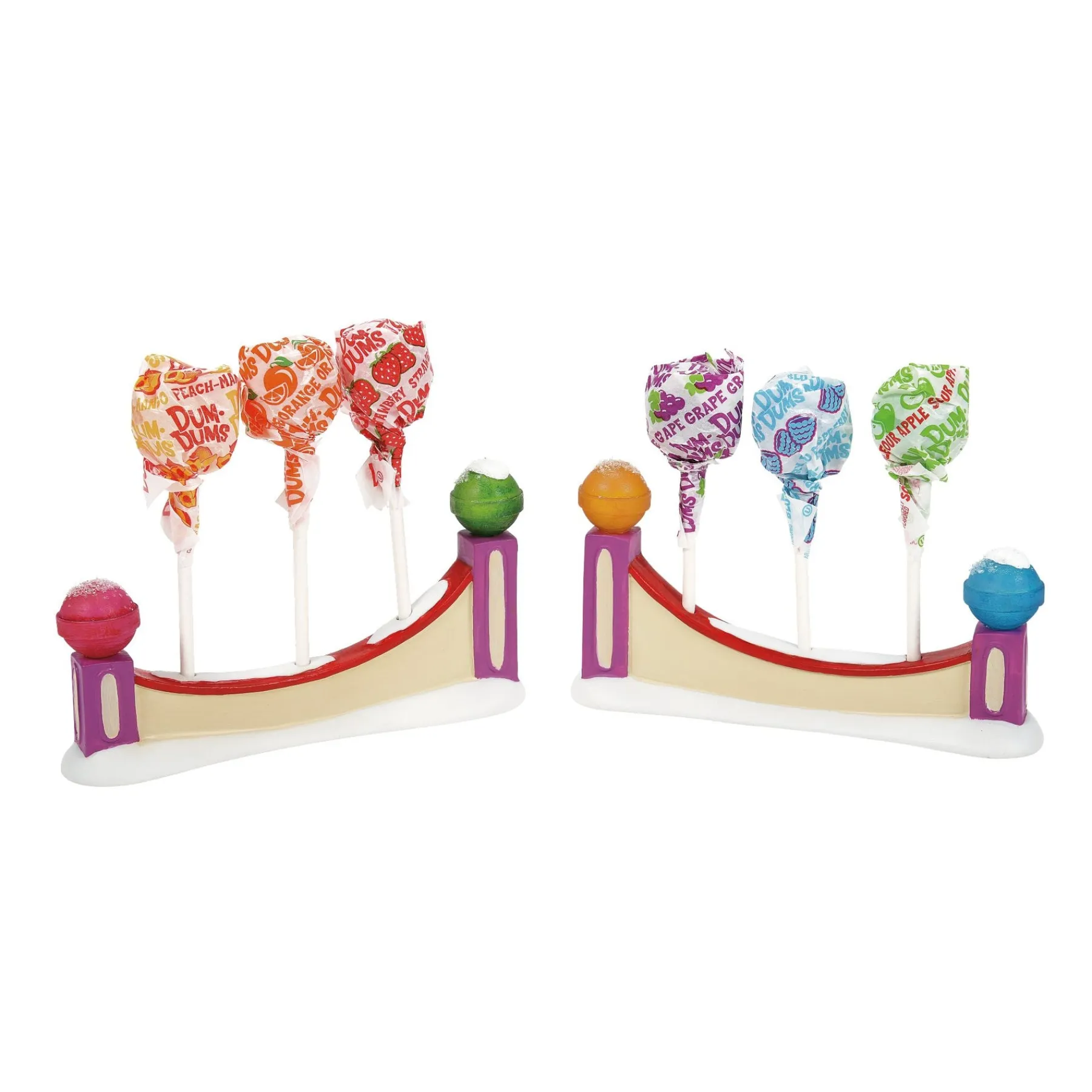 Department 56 North Pole Series>A Tasteful Fence S/2