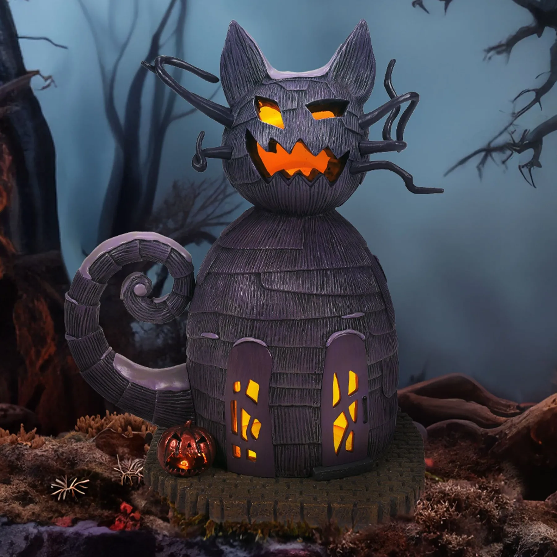 Department 56 The Nightmare Before Christmas® Village>Cat House