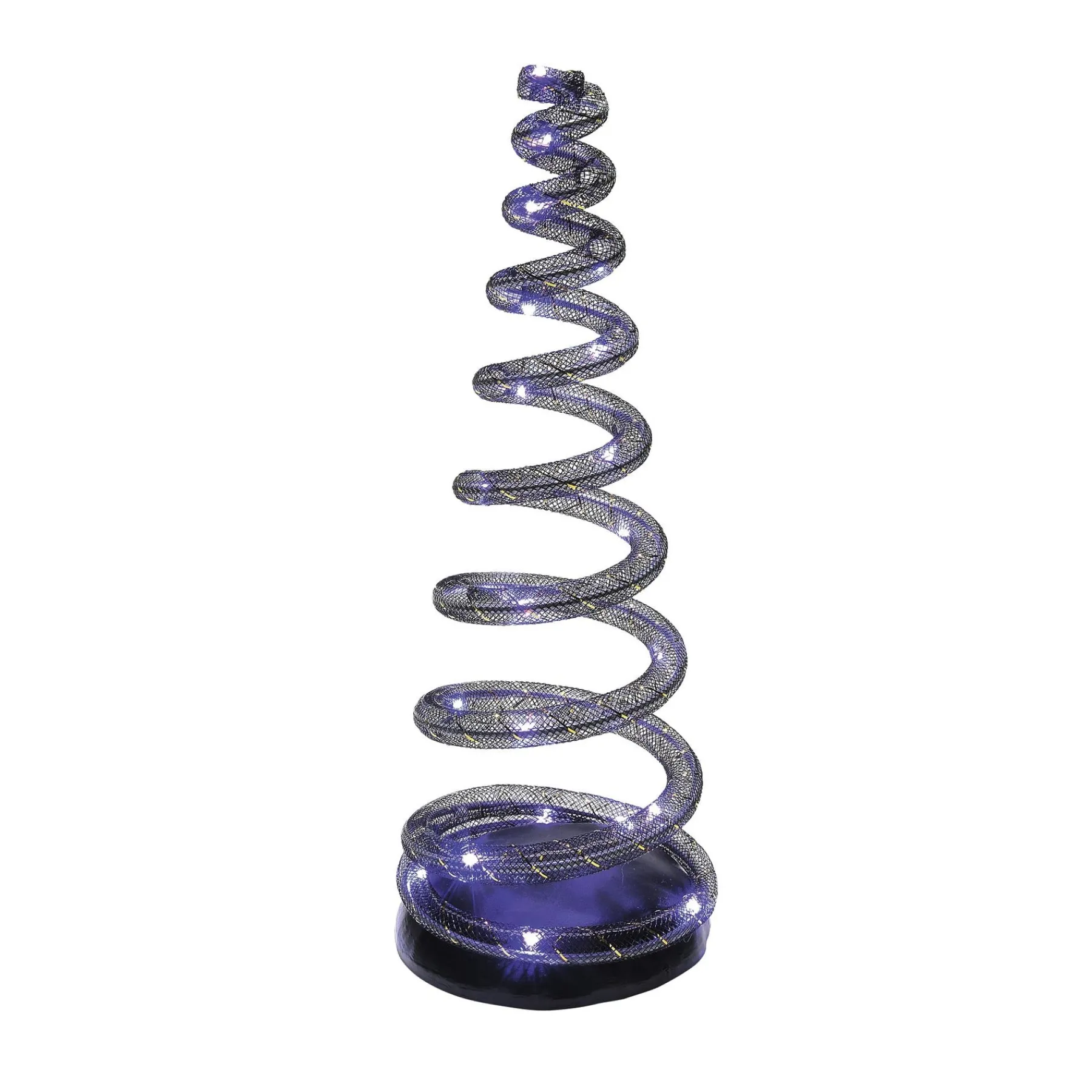 Department 56 Halloween Village Accessories>Spiralight LED Tree Purple