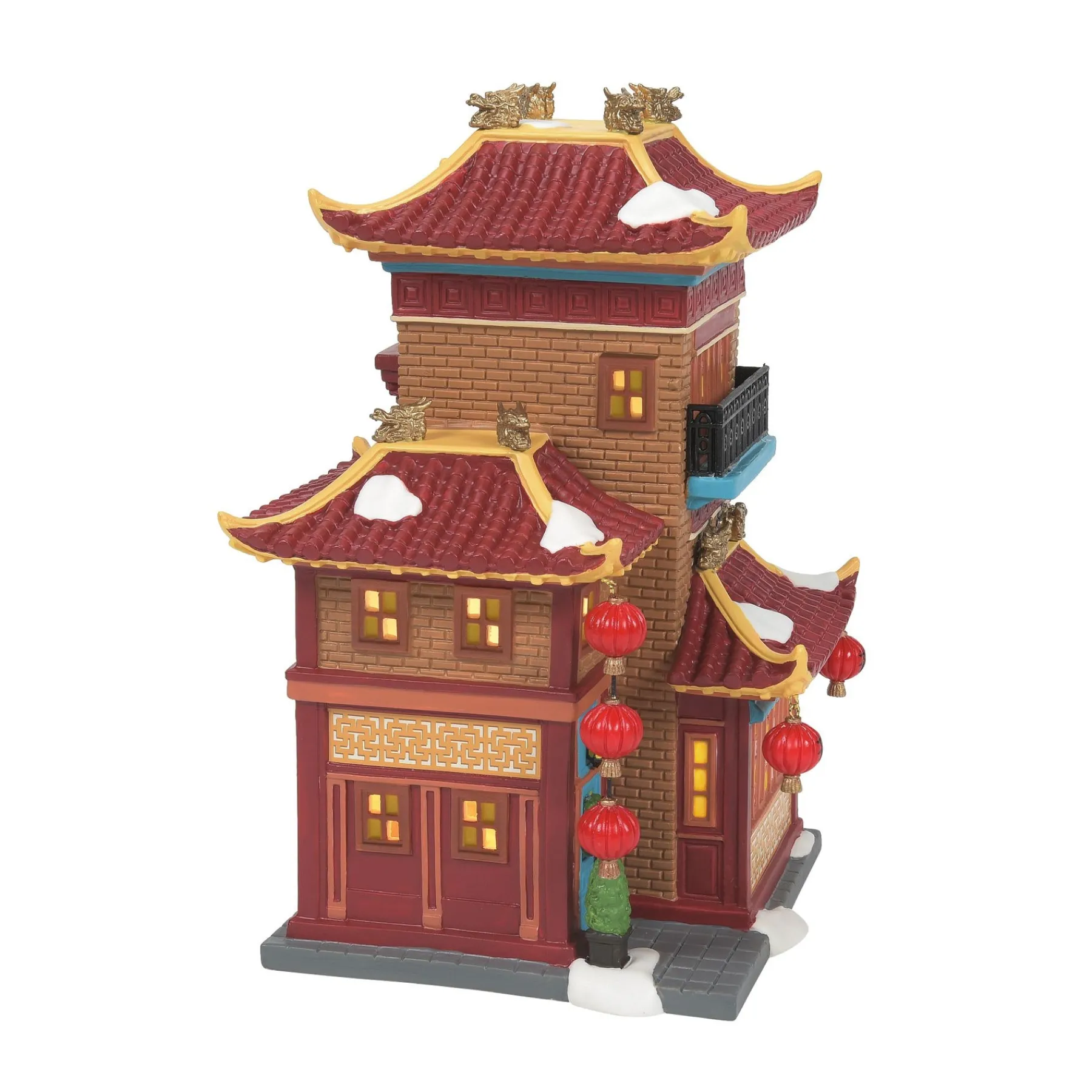 Department 56 Christmas In The City Series>Lunar Dragon Tea House