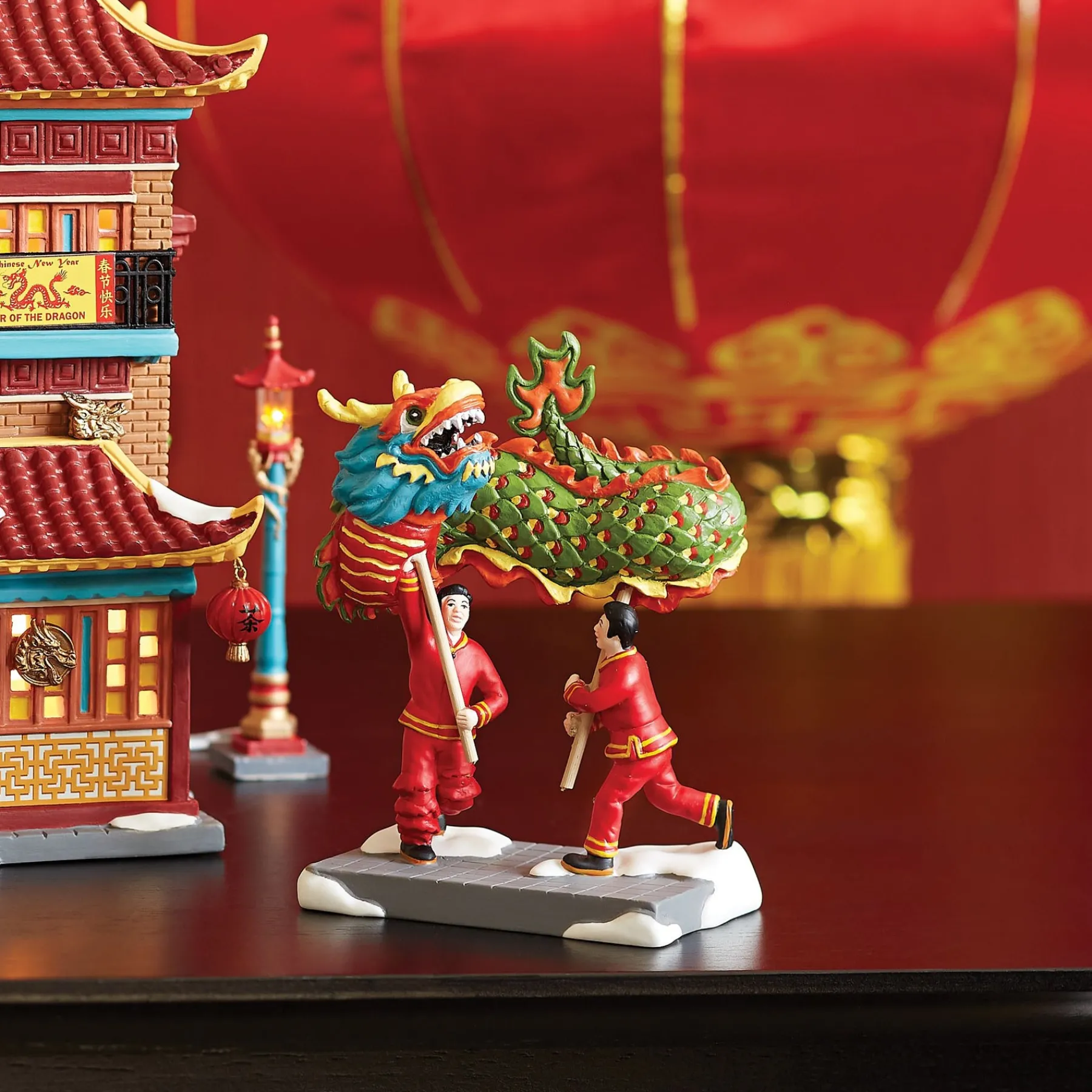 Department 56 Christmas In The City Series>Chinese Dragon Dance