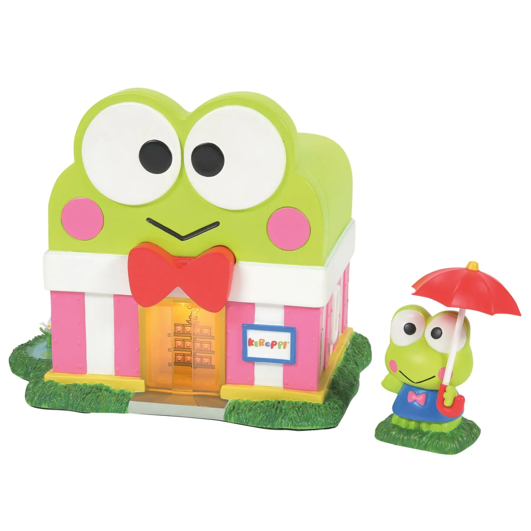 Department 56 Hello Kitty Village>Keroppi's Market S/2