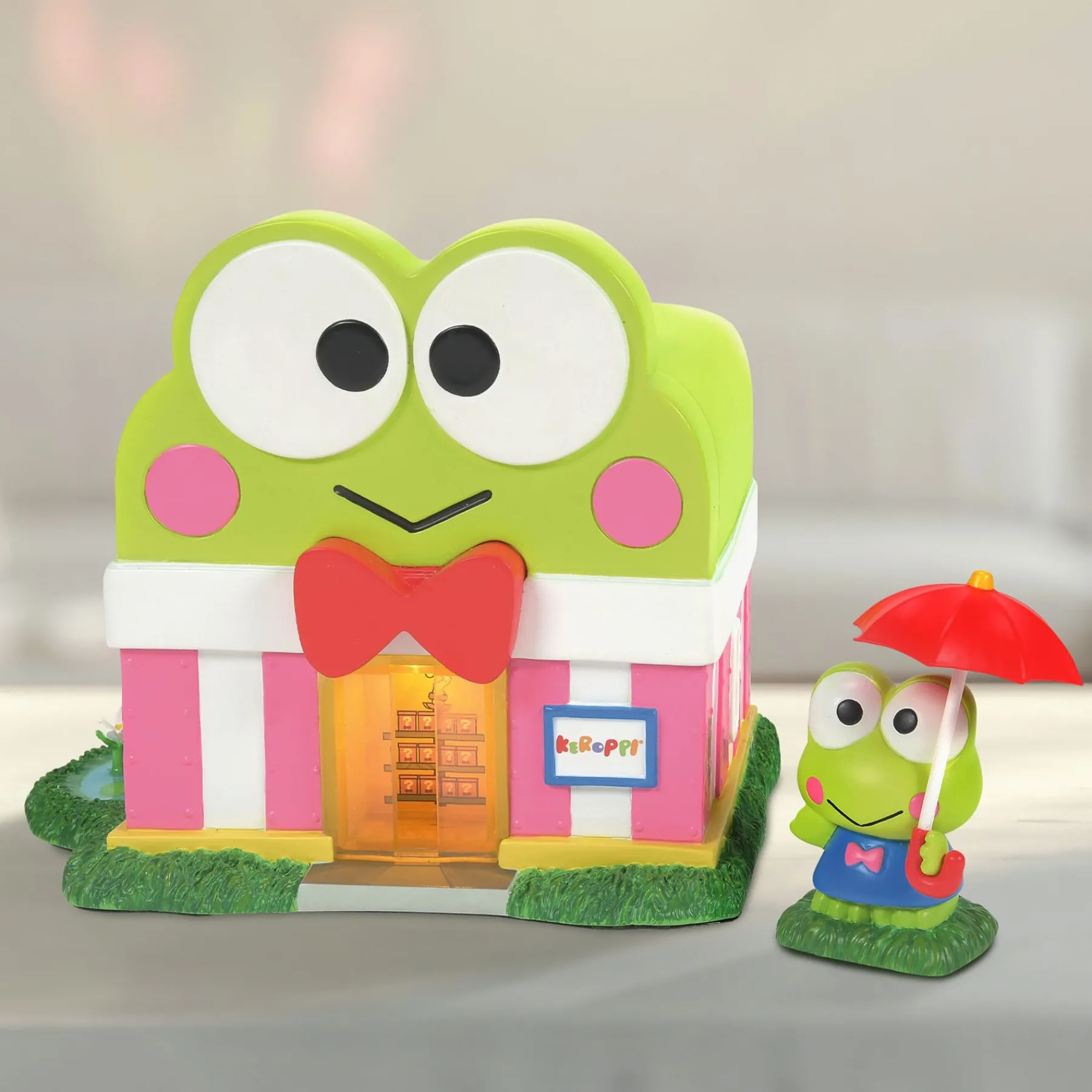 Department 56 Hello Kitty Village>Keroppi's Market S/2