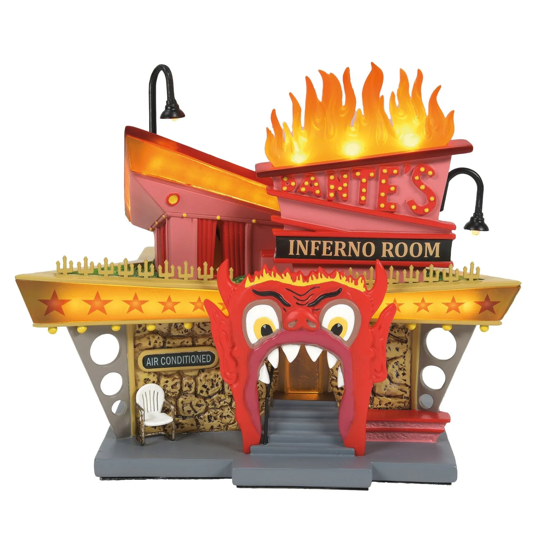 Department 56 Hot Properties Village>Dante's Inferno Lounge