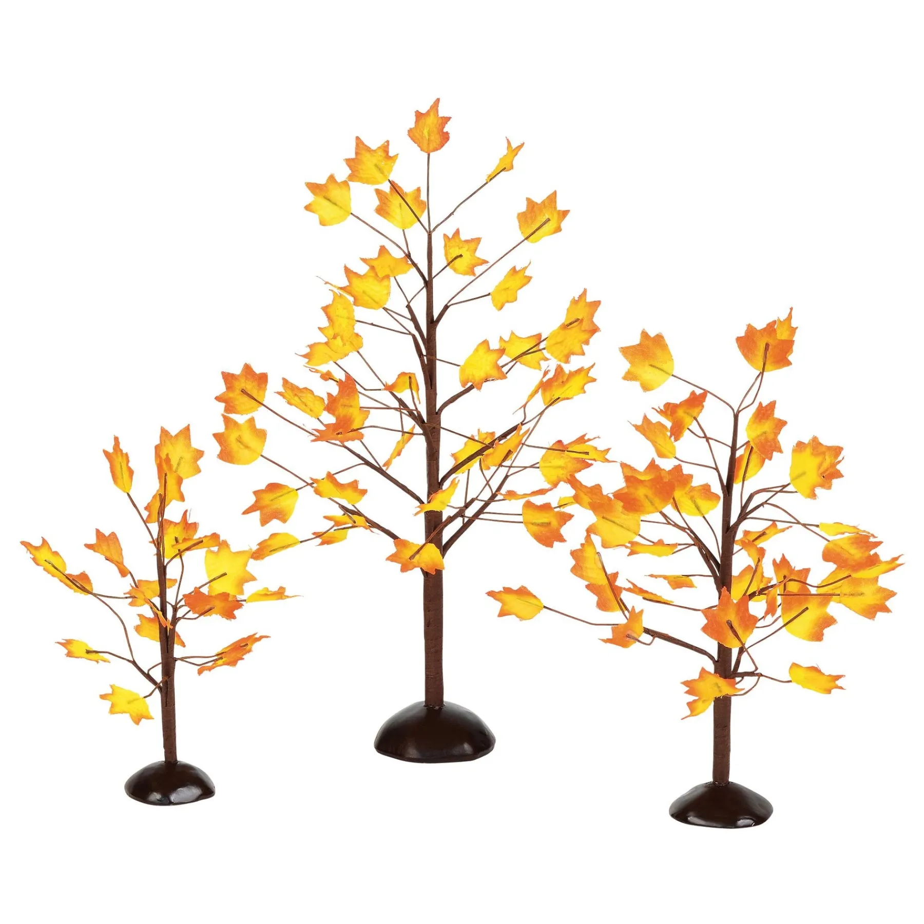 Department 56 Village Accessories>Village Autumn Maple Trees